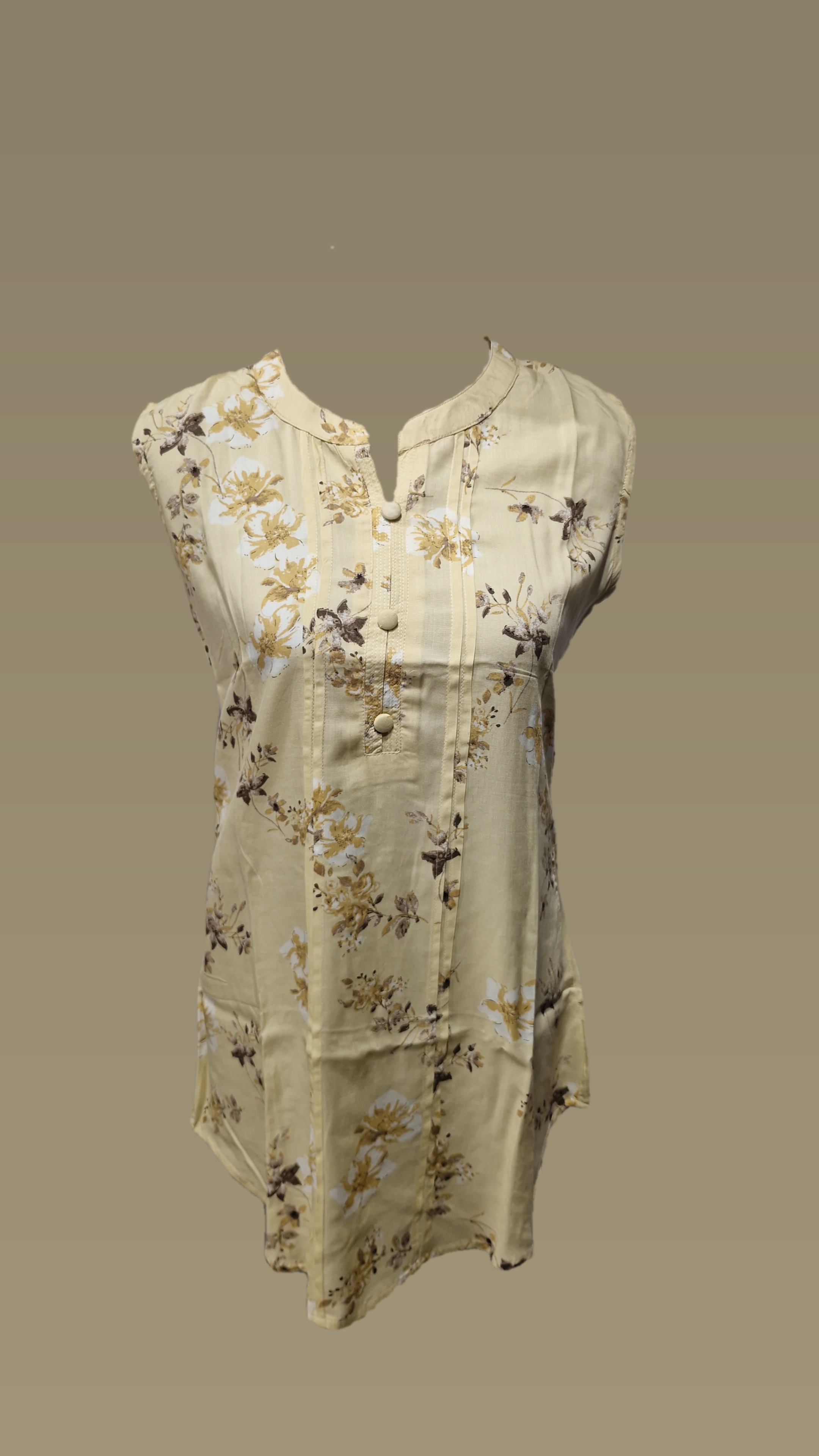 Printed Pleated SK
