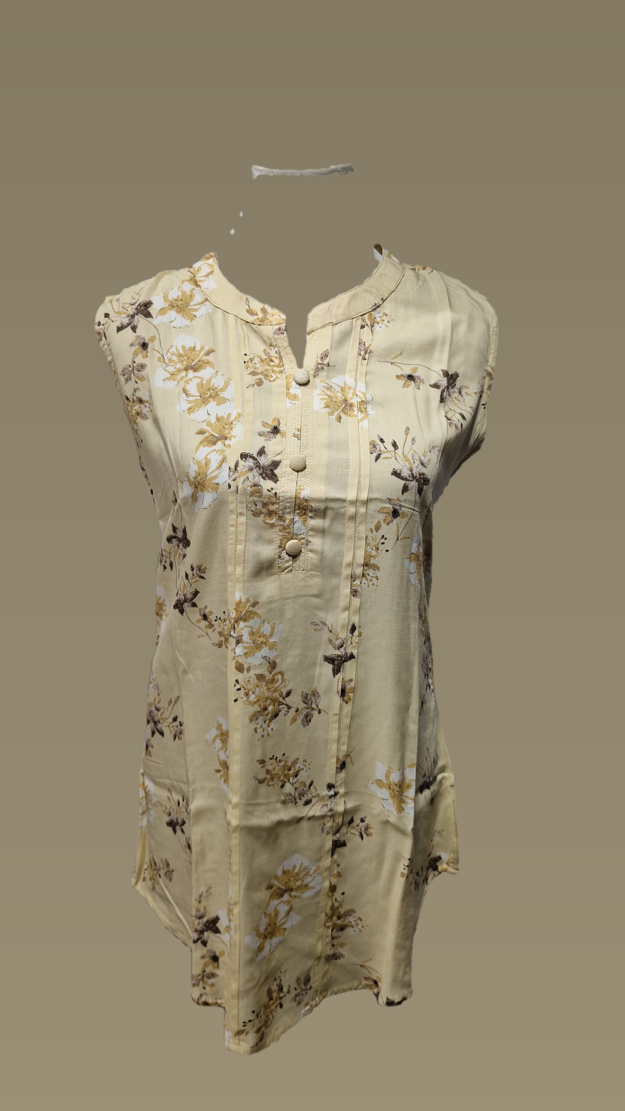 Printed Pleated SK