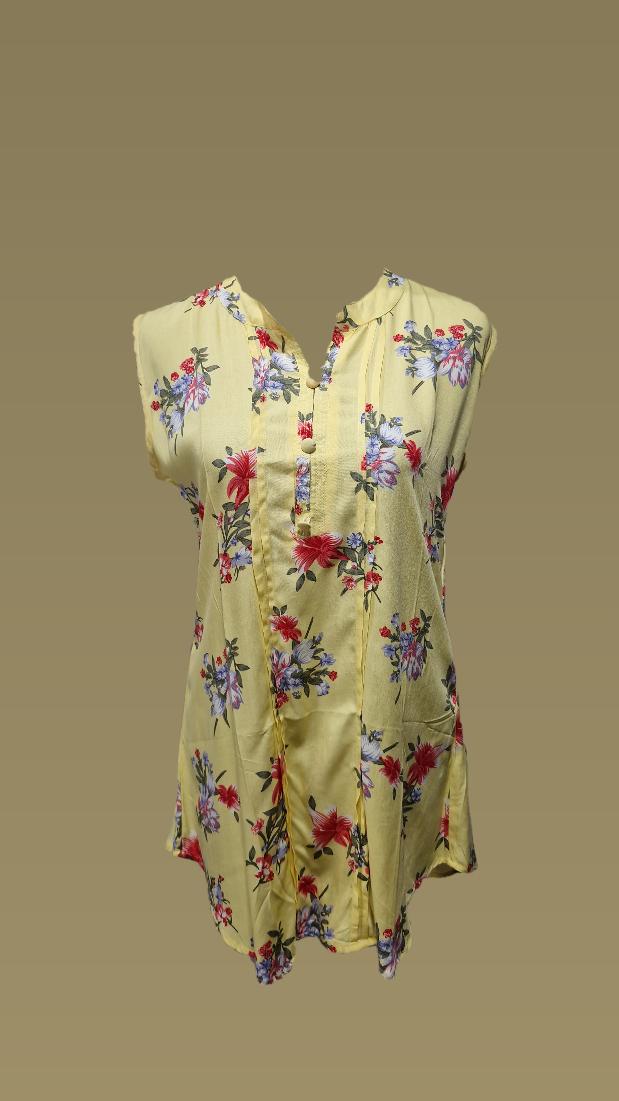 Printed Pleated SK
