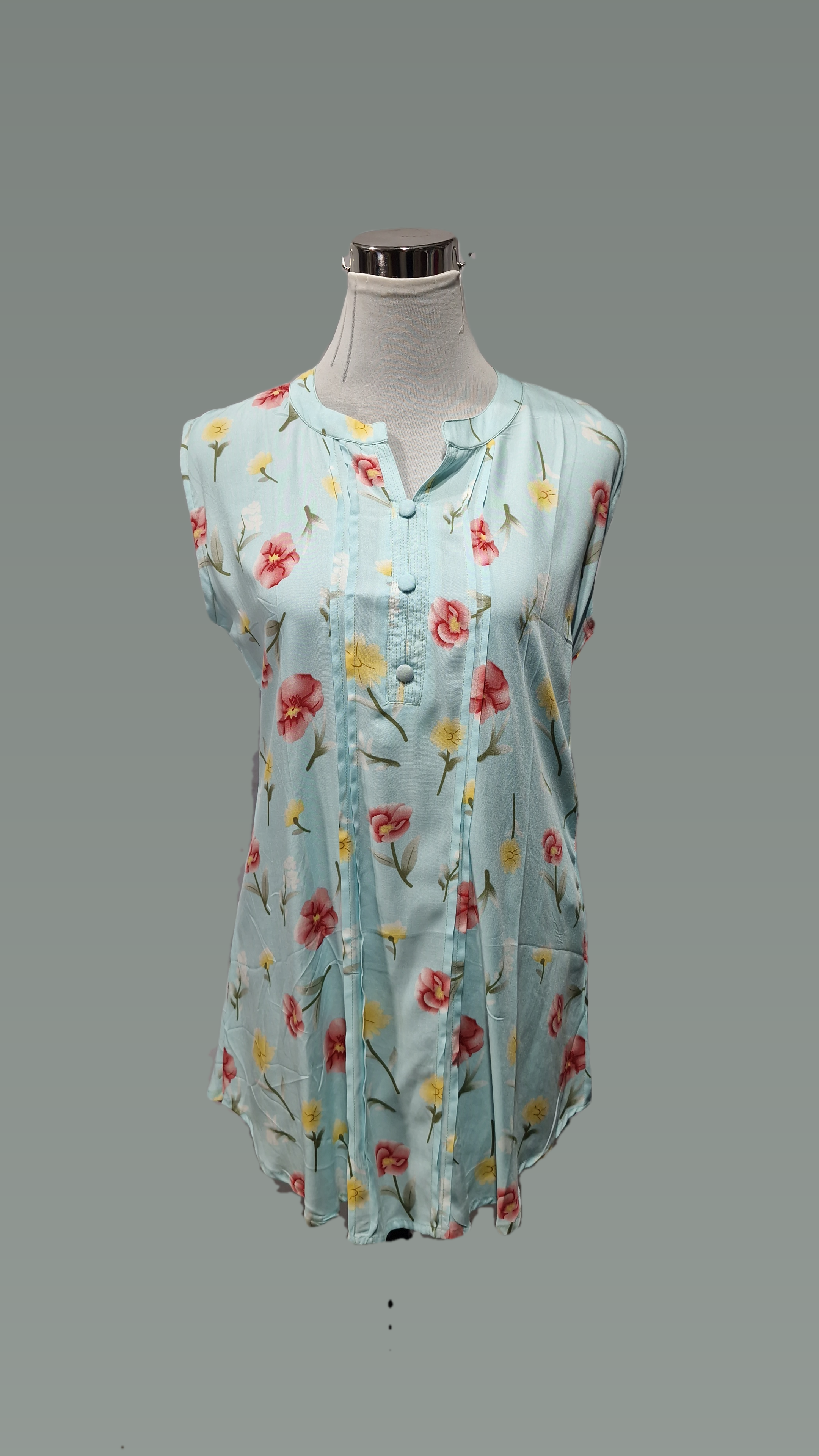 Printed Pleated SK