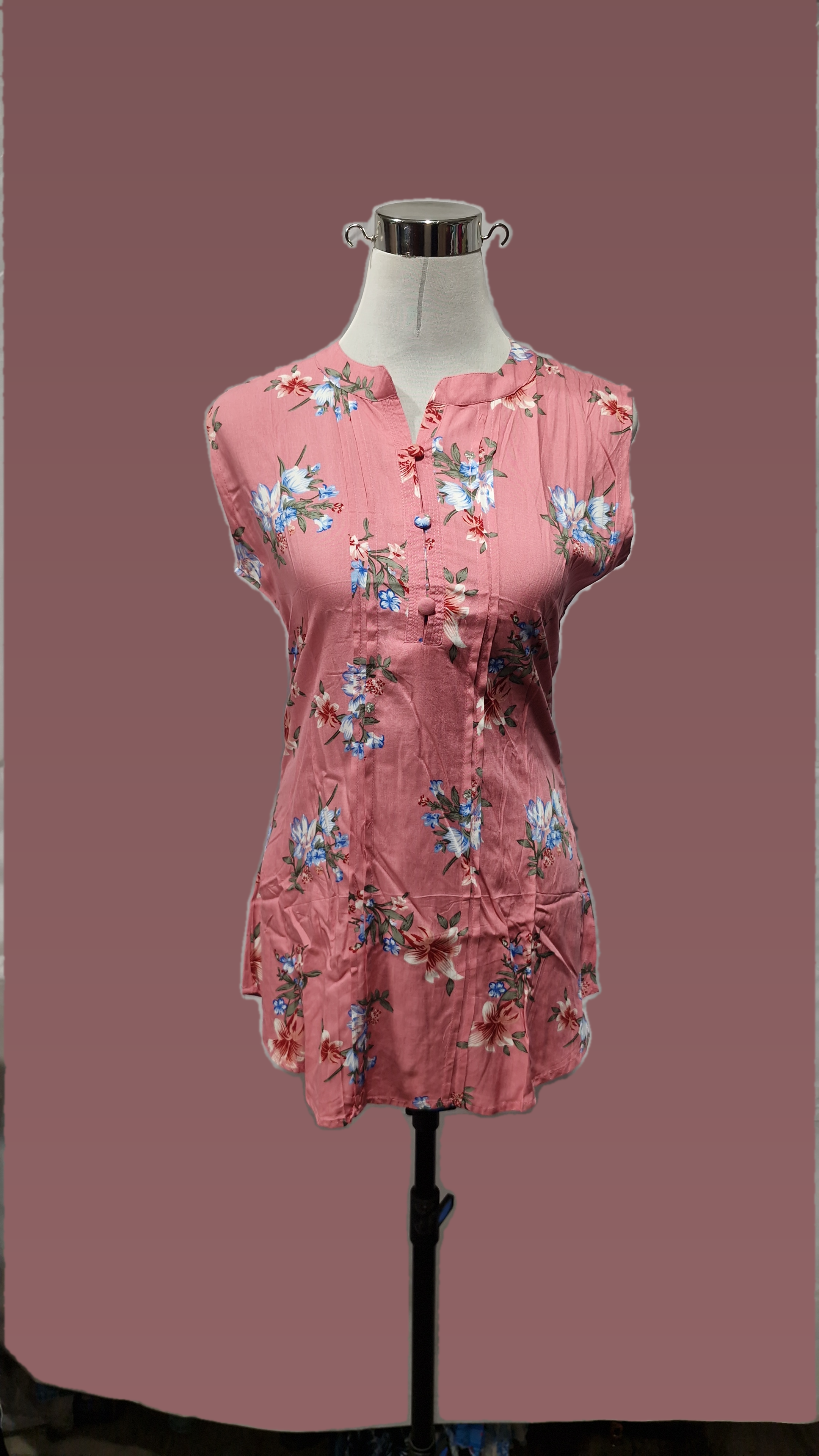 Printed Pleated SK