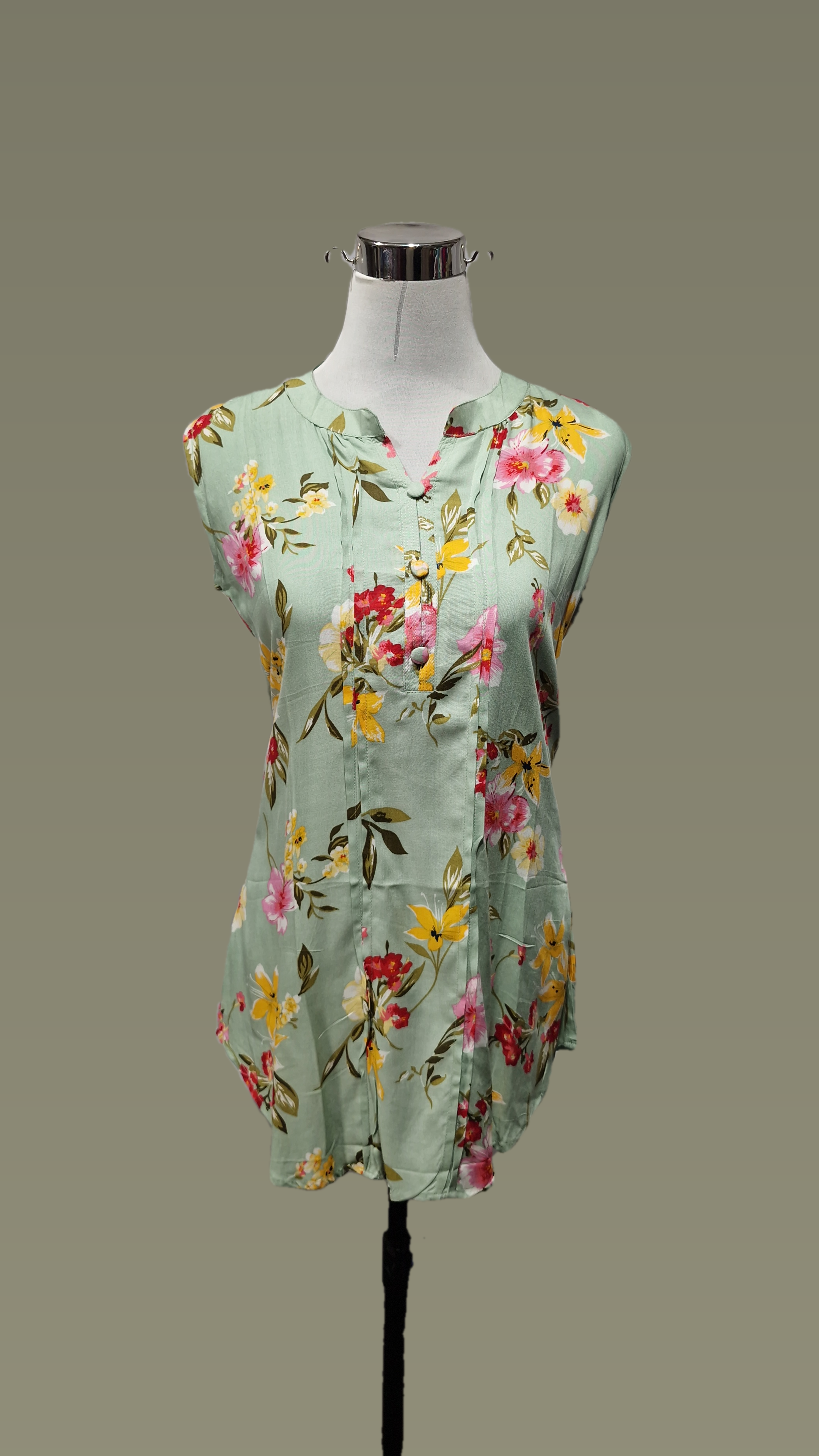 Printed Pleated SK