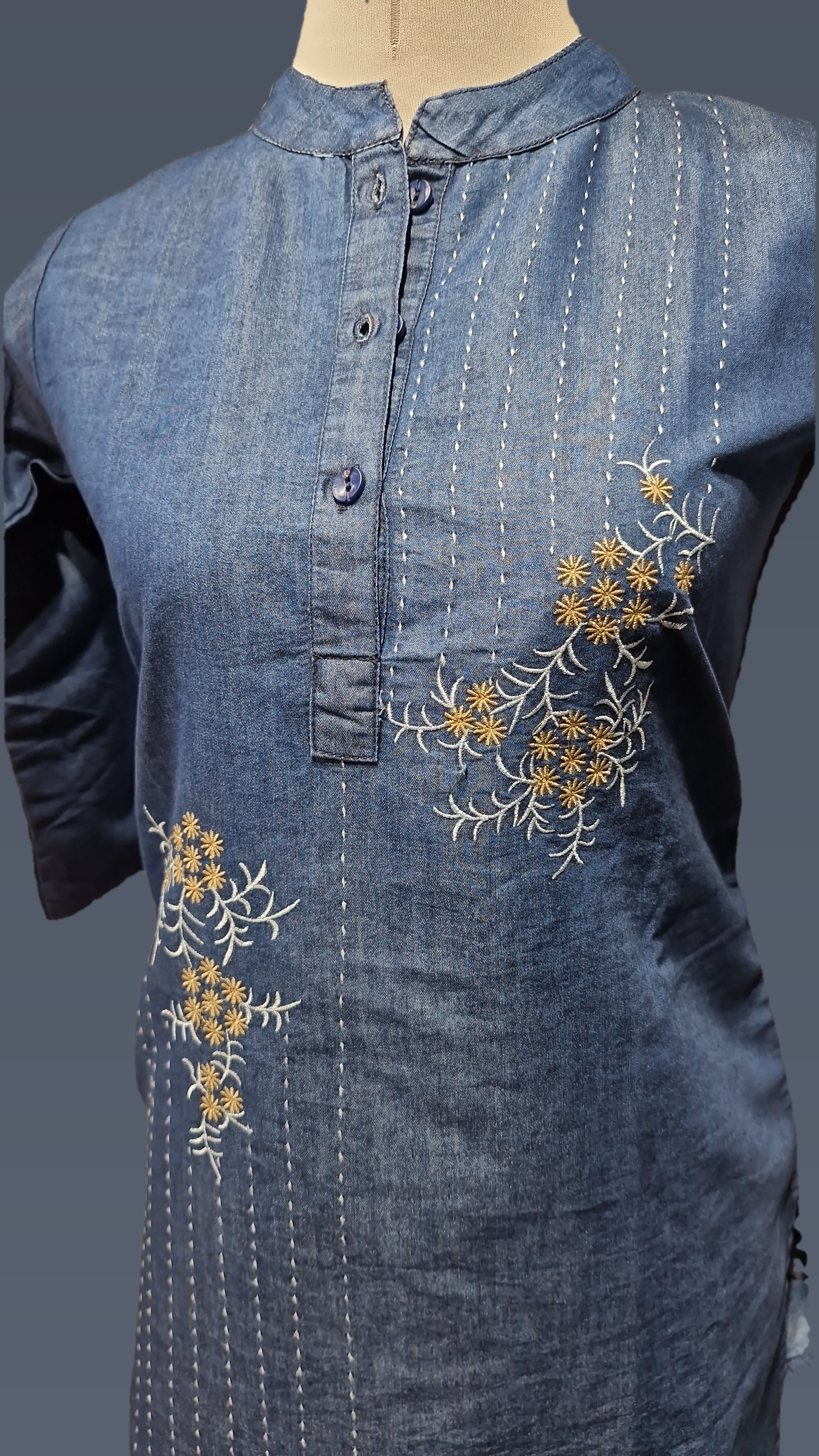 Denim EMB SK