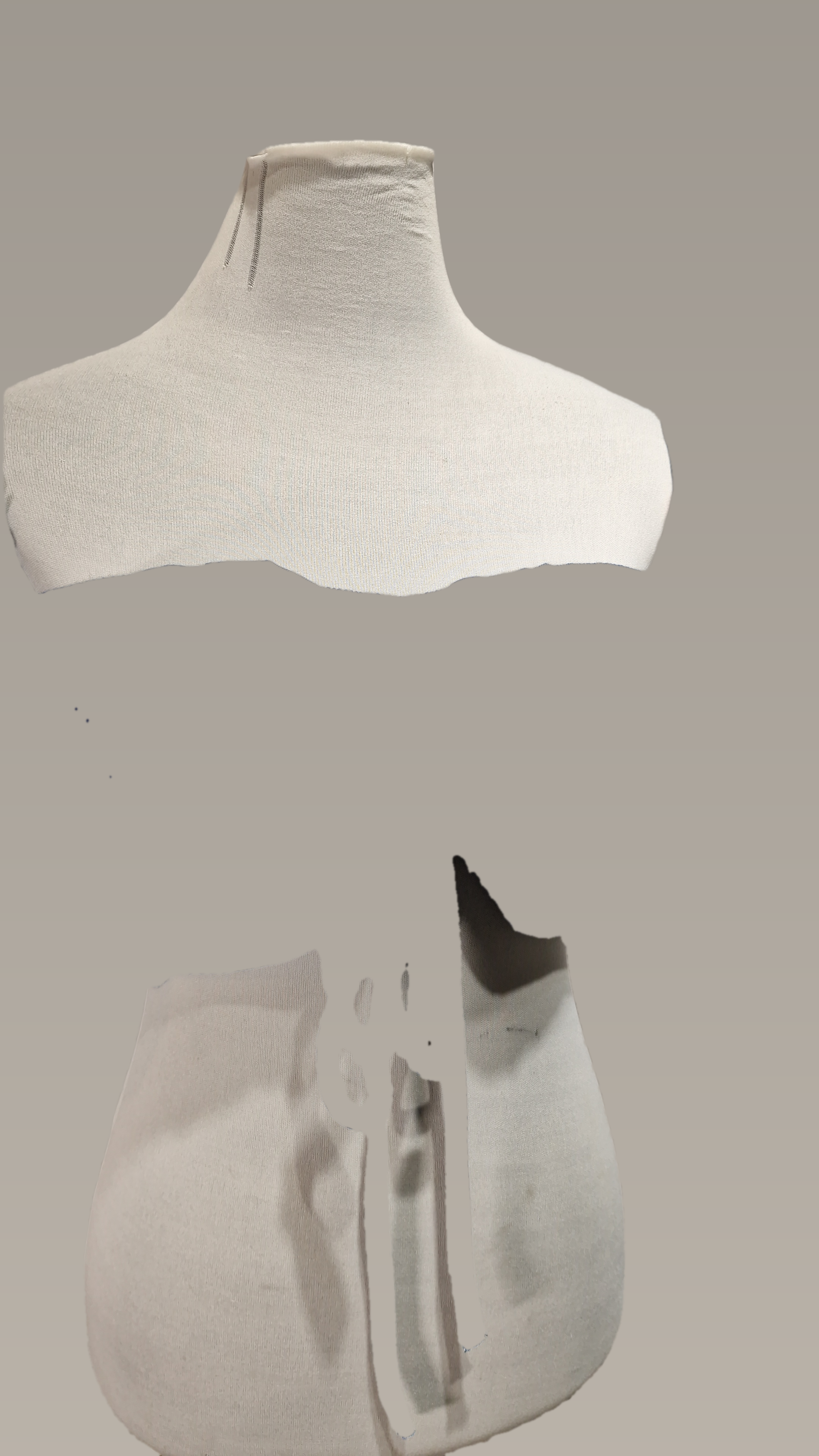 Denim Off sholder Crop Top