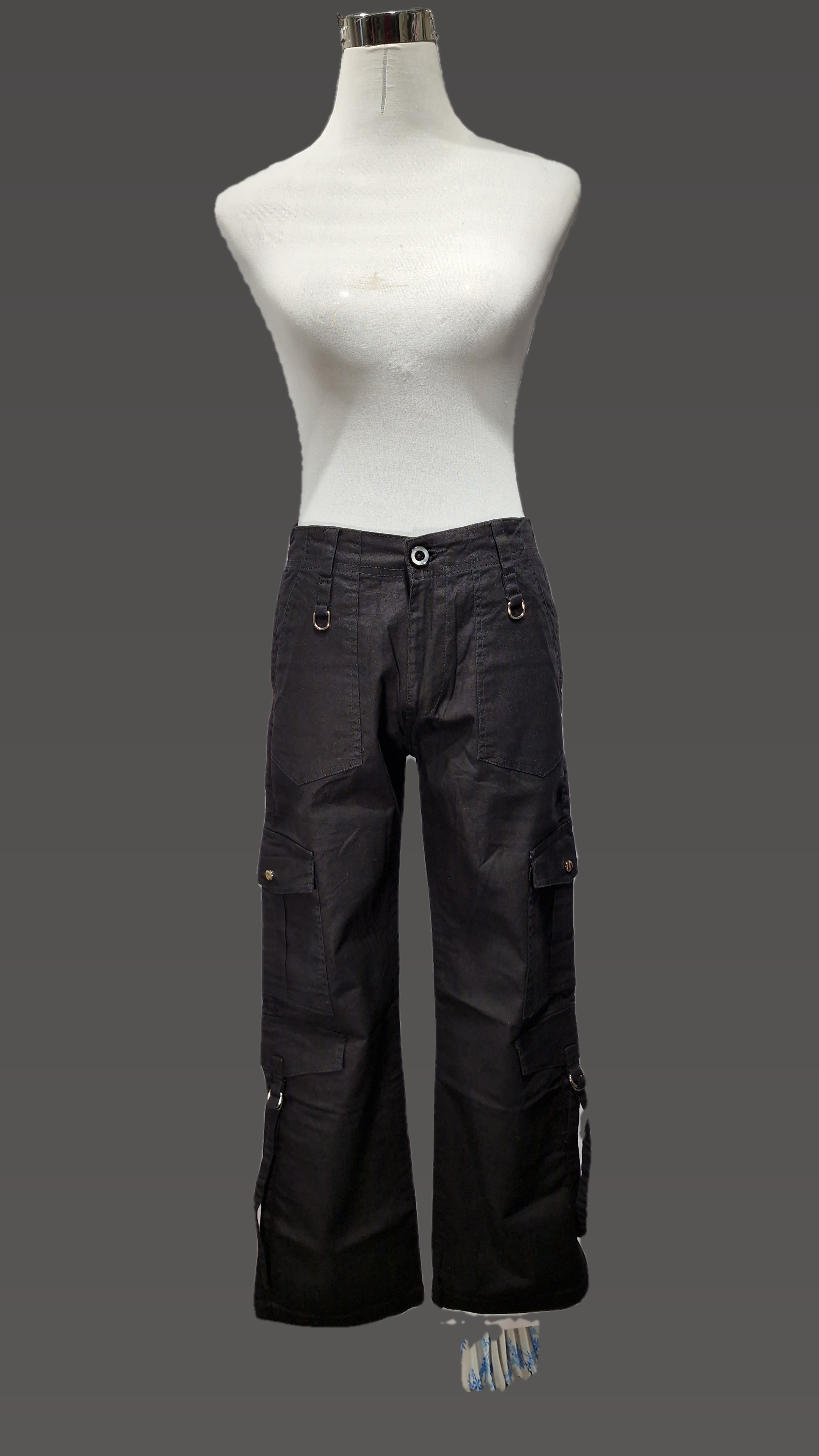 Linen Cargo Pants