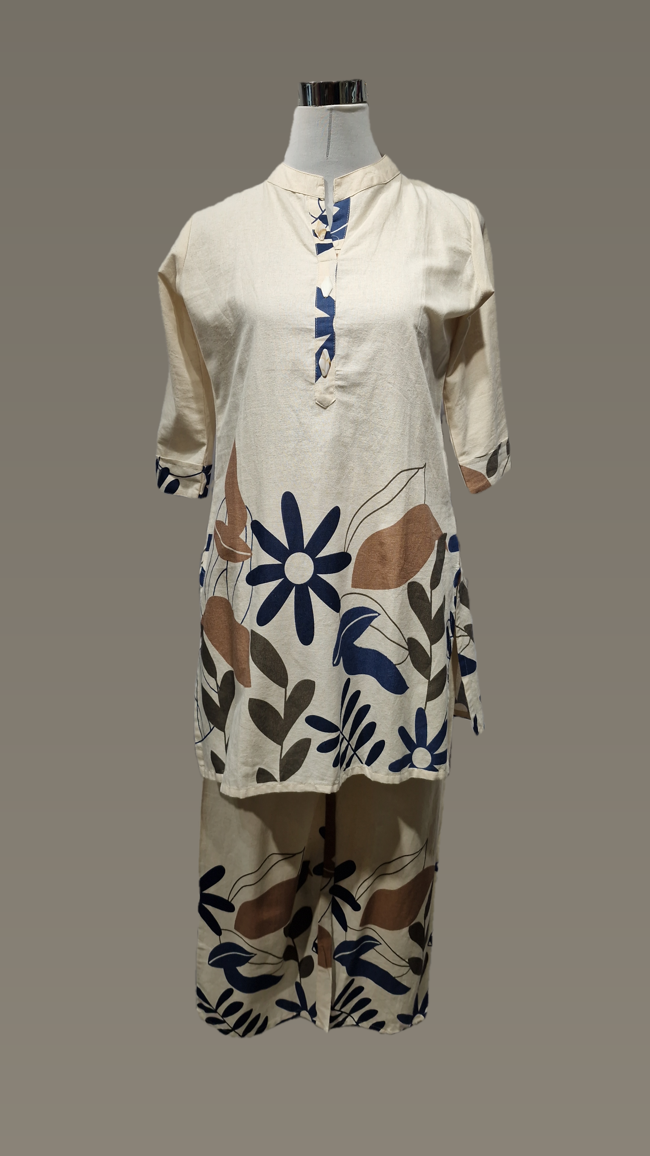 Khadi Printed Co-ord set