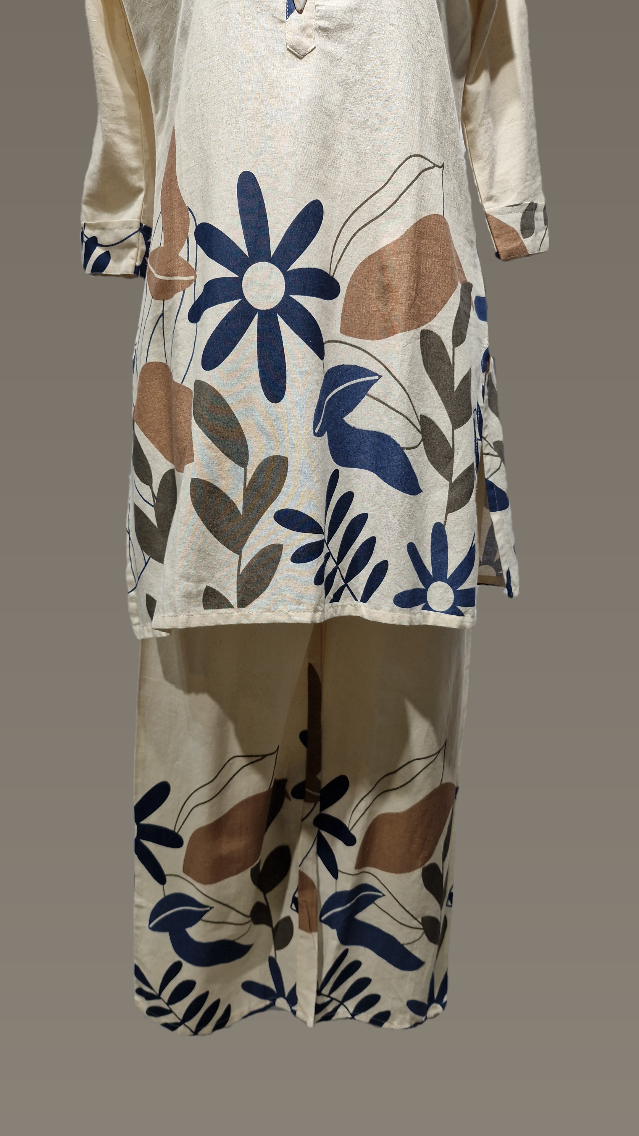 Khadi Printed Co-ord set