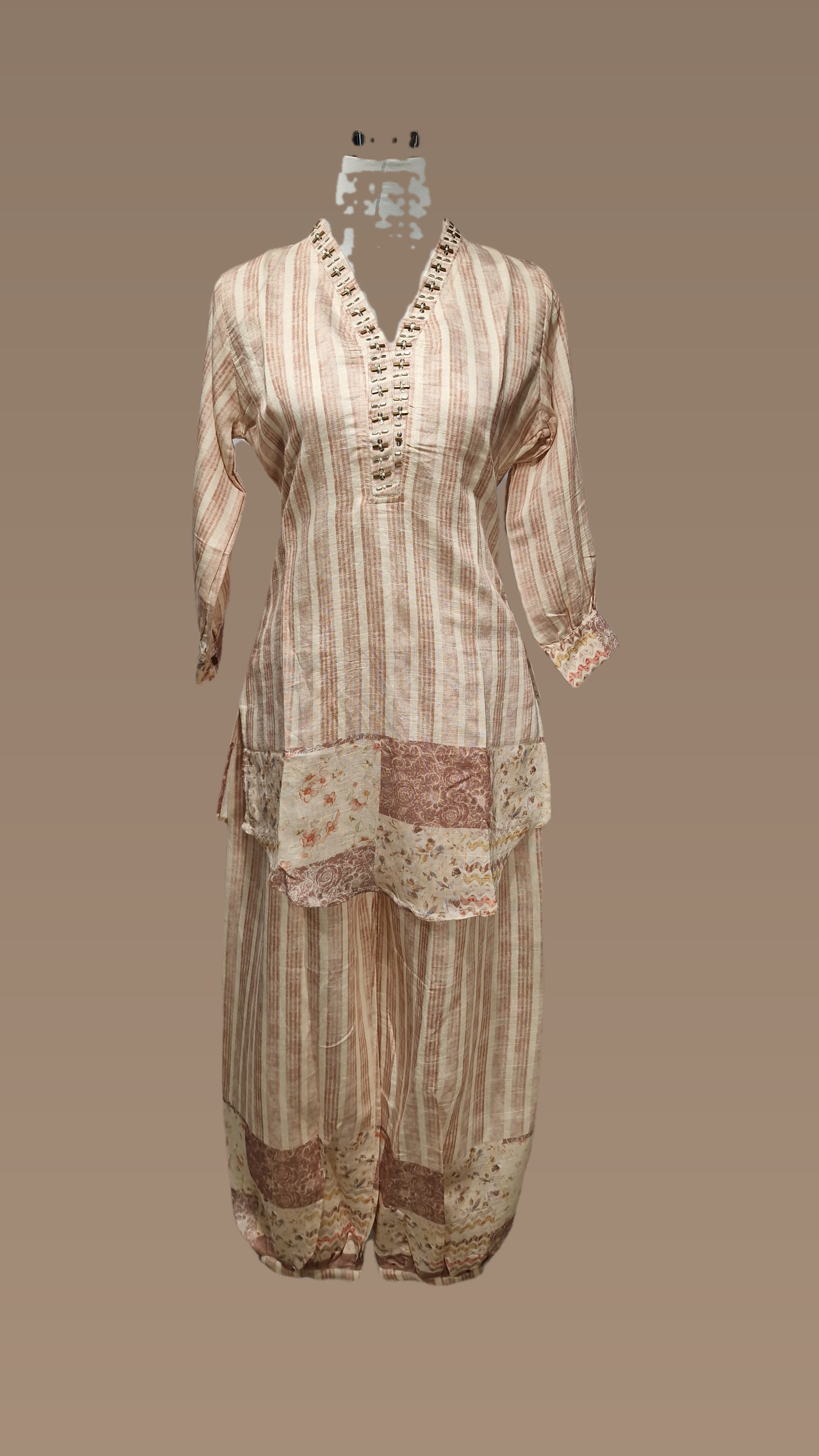 Rayon Eth Co-oard set Afgani pant Eth Co-ord set