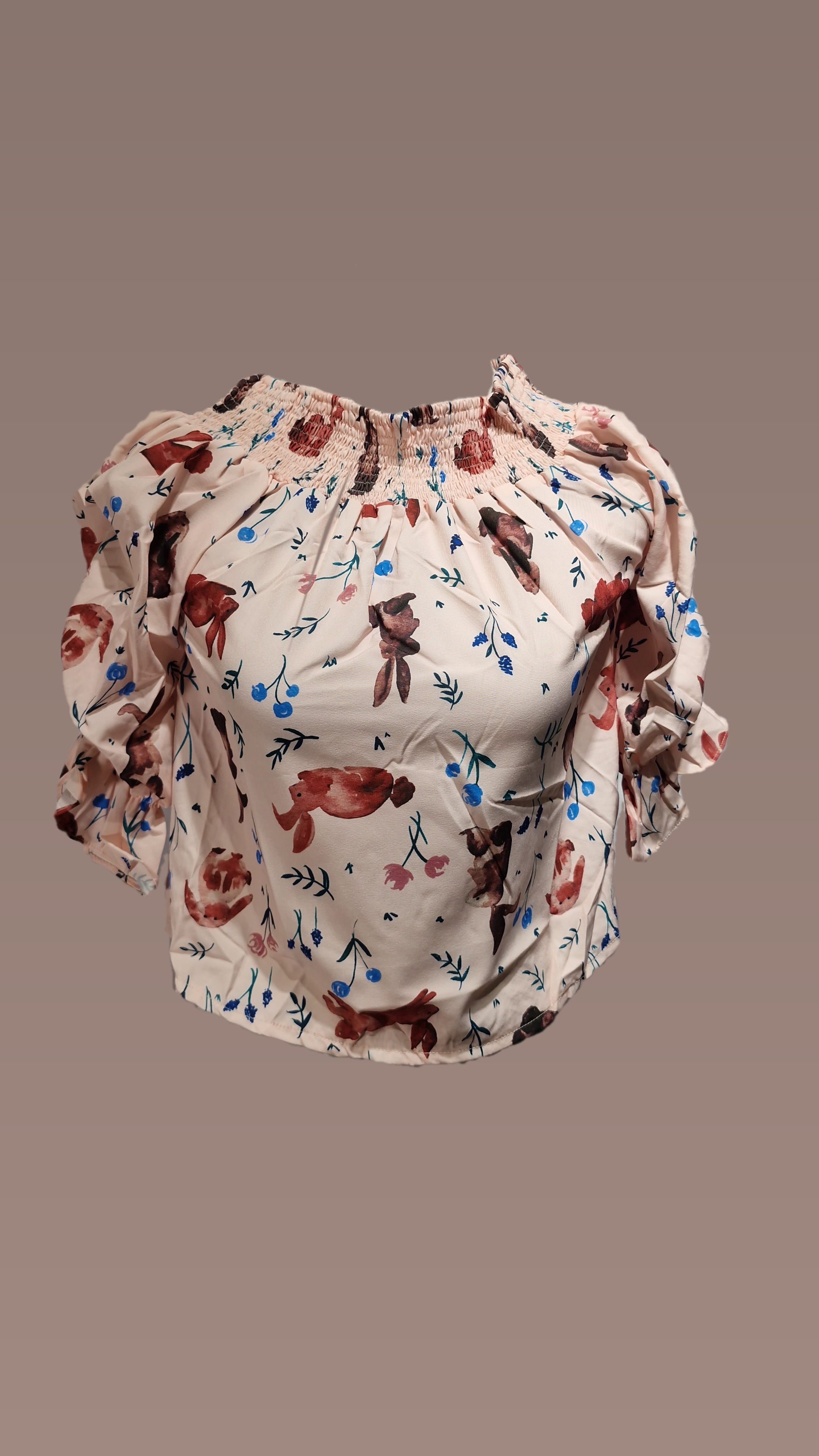 Rabbit Balloon Crop top