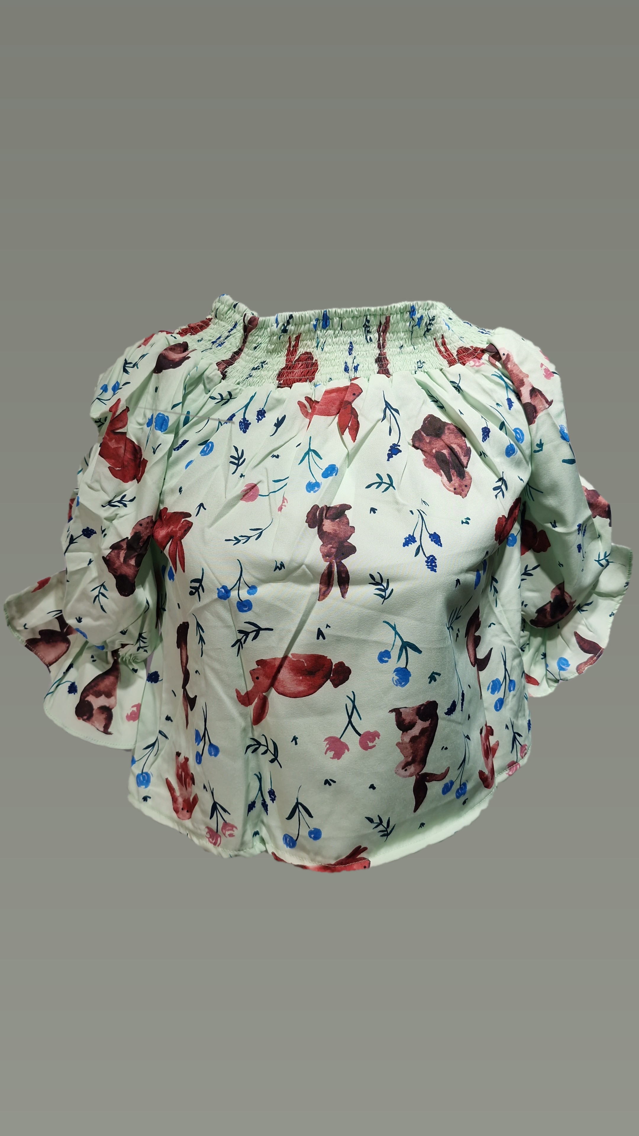 Rabbit Balloon Crop top