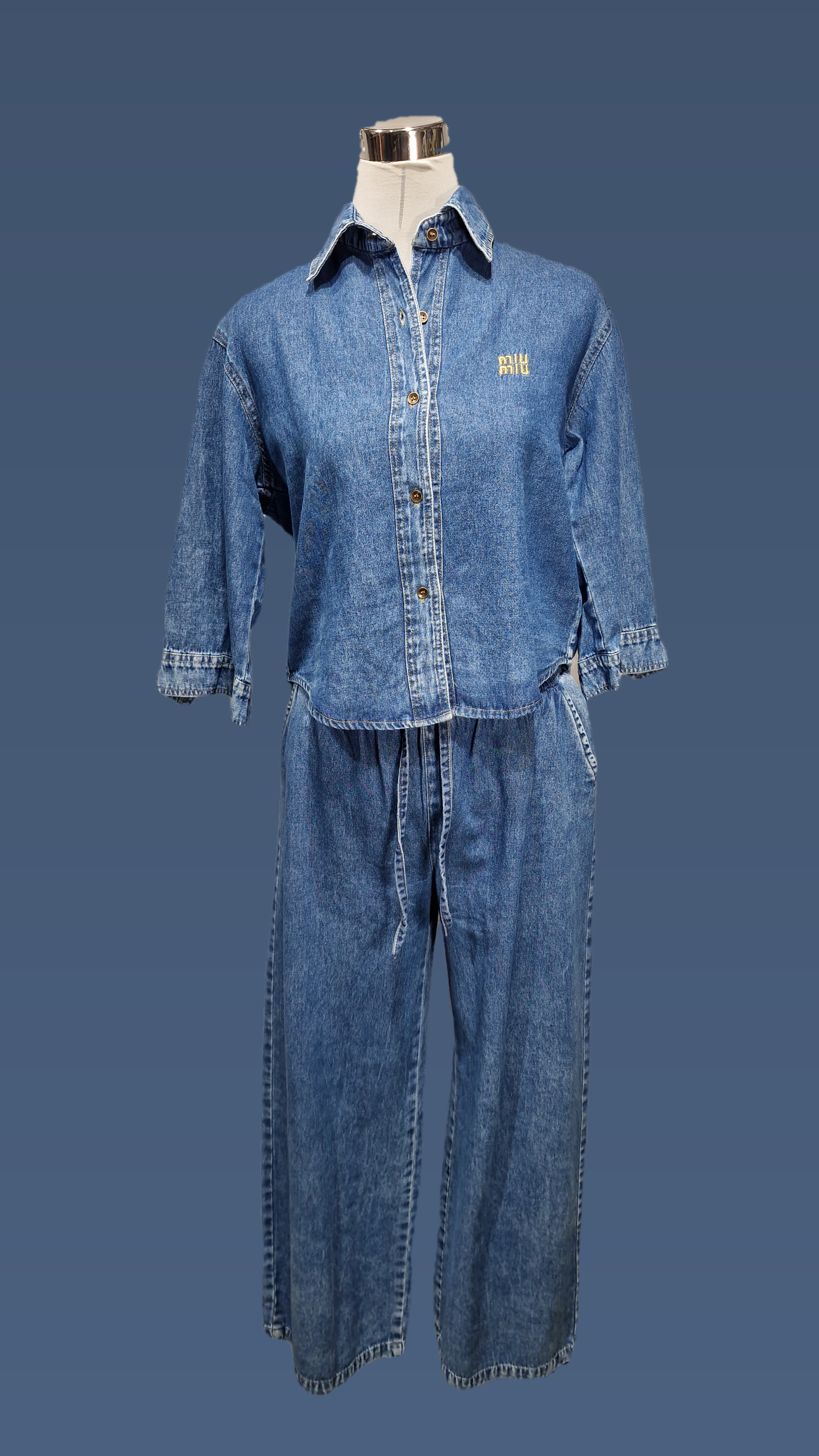 Denim Co ord set