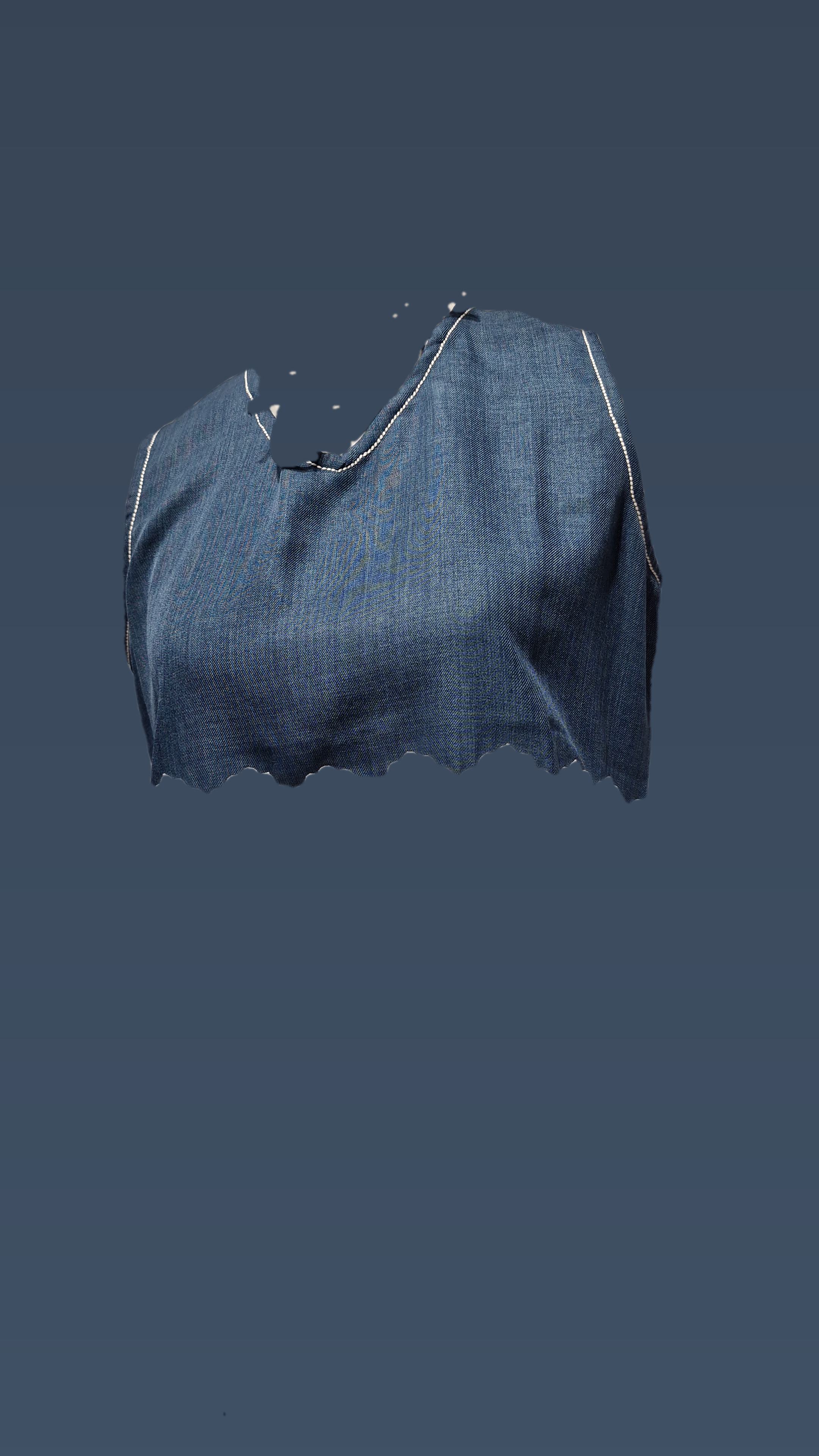 Co-ord set / Sleeve less Frilled Solid Co ord