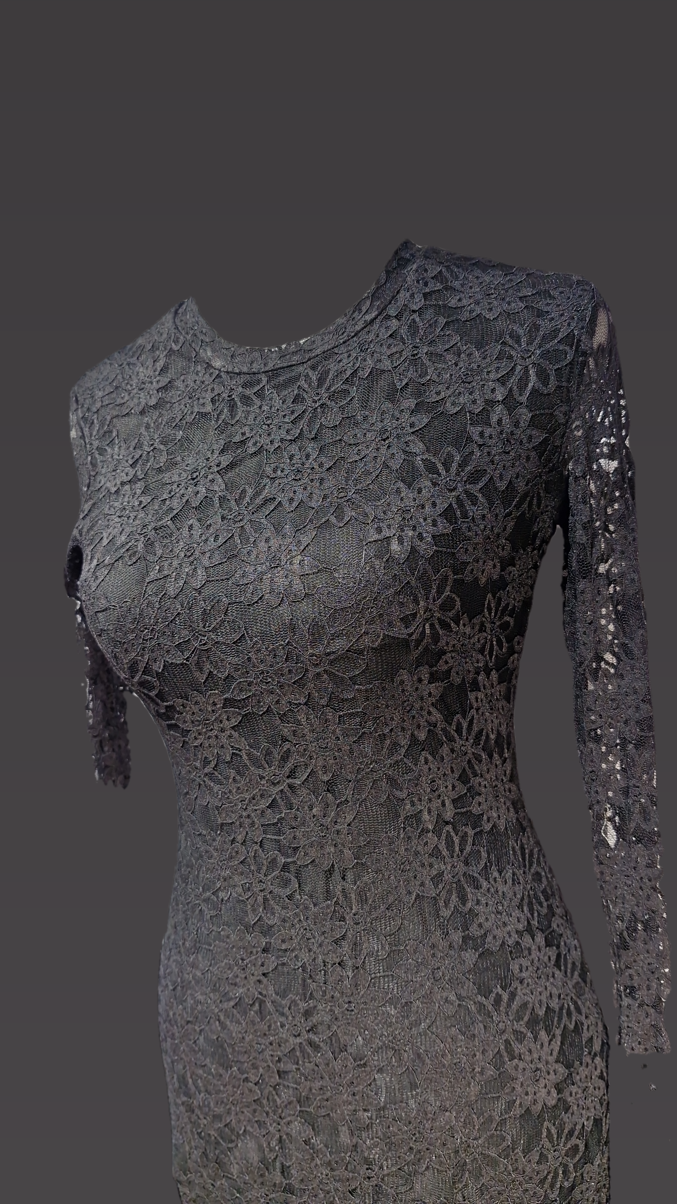 Dress / Ankle Length Body Cone net