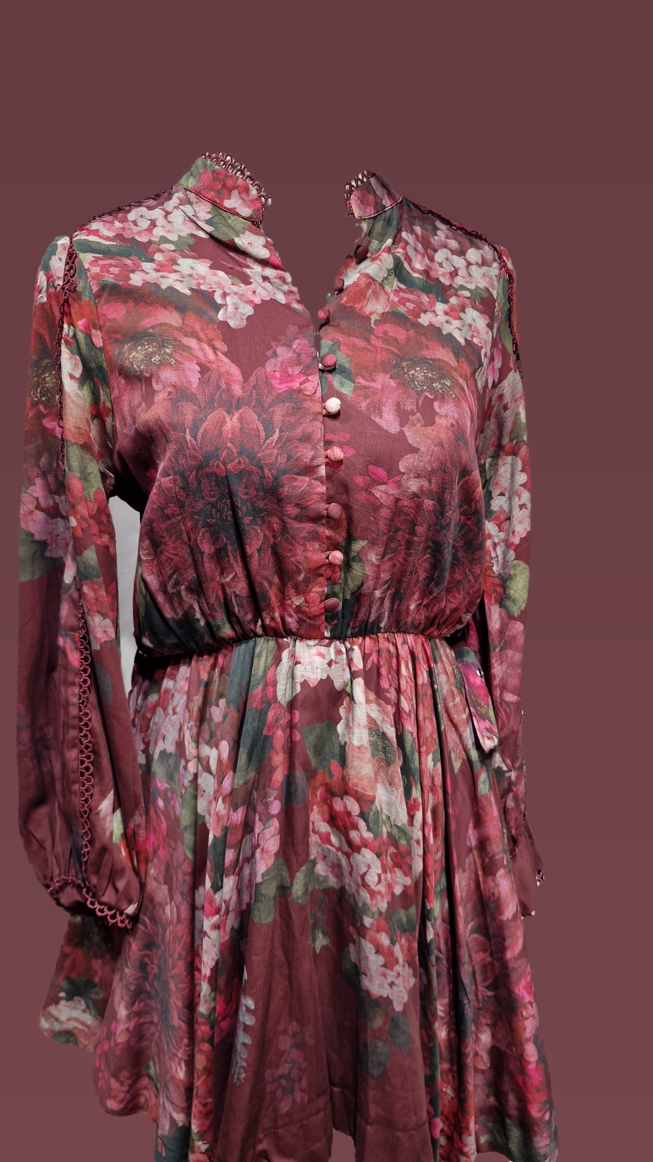 Dress / Cotton Midi Dress