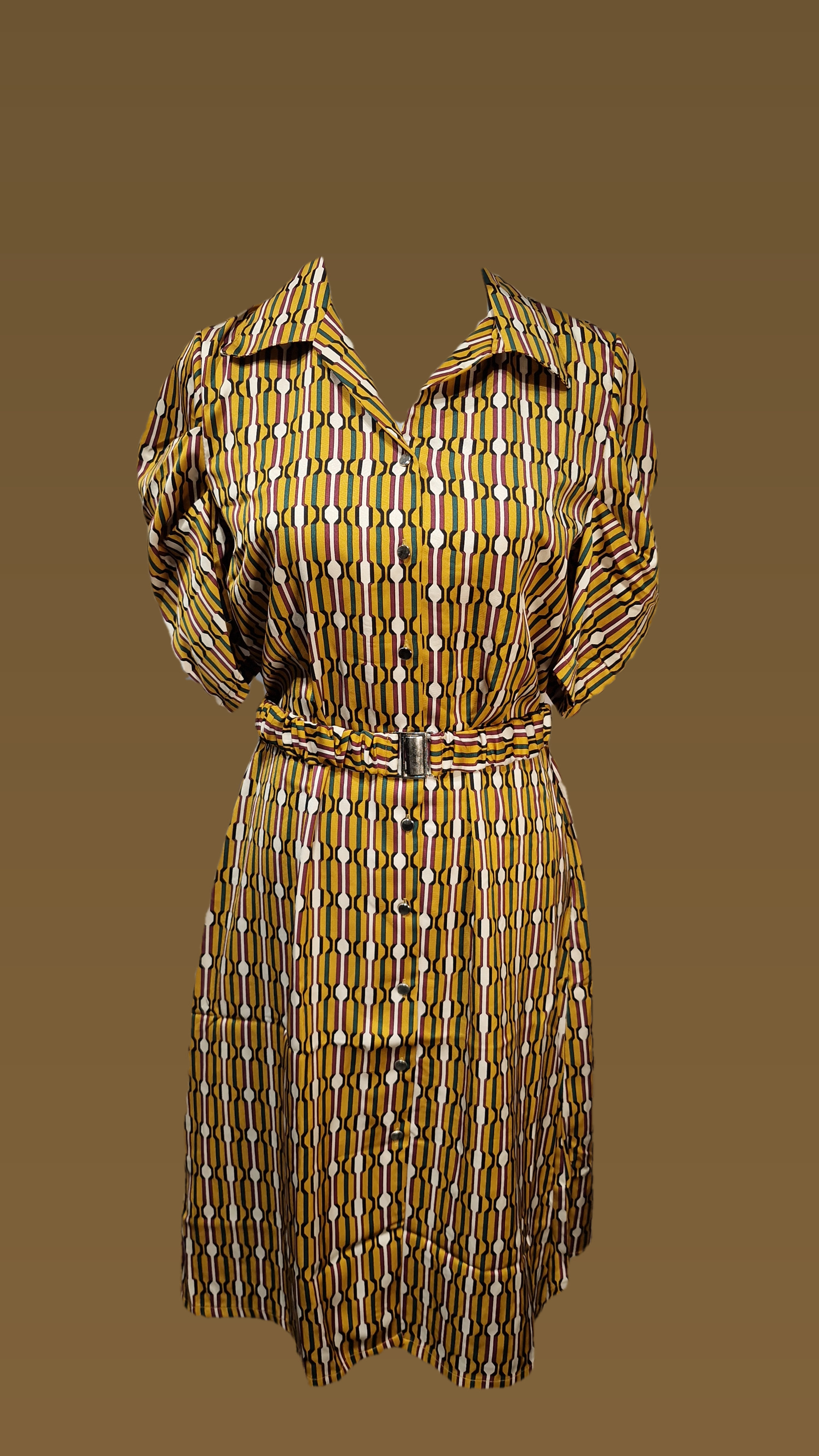 Dress / Dress Ankle Length Printed