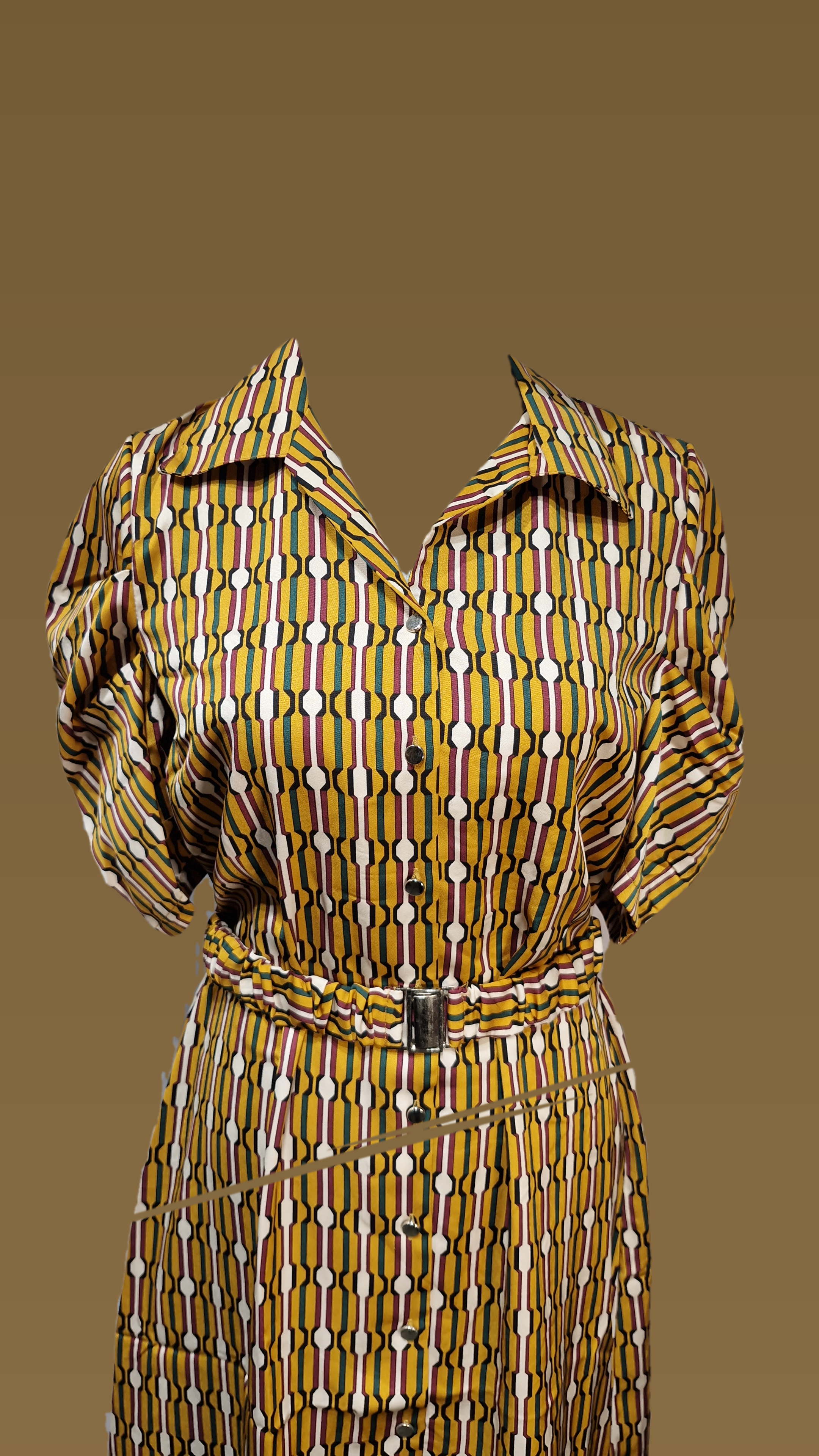 Dress / Dress Ankle Length Printed