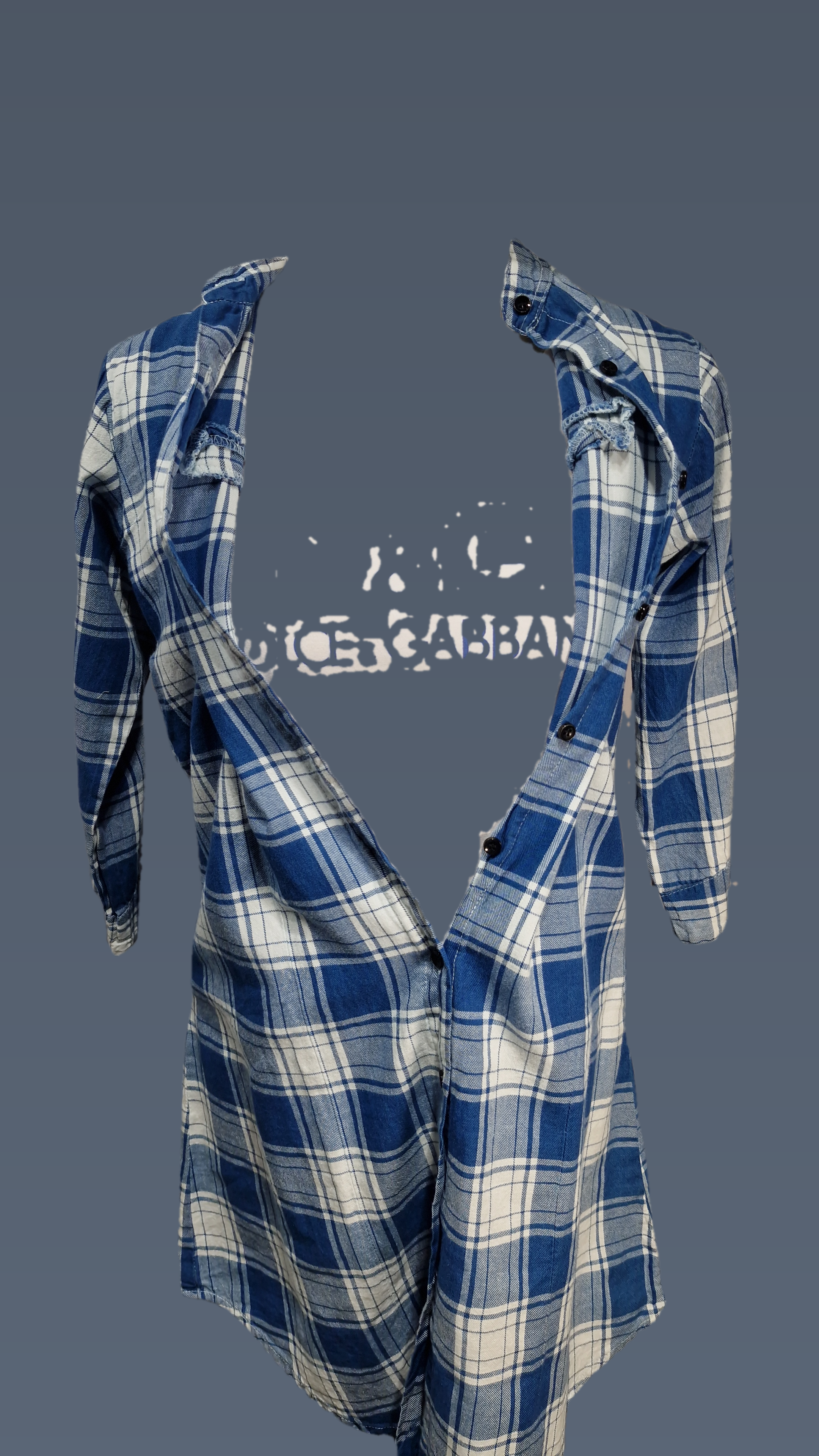 Cotton Long Shirt Dress