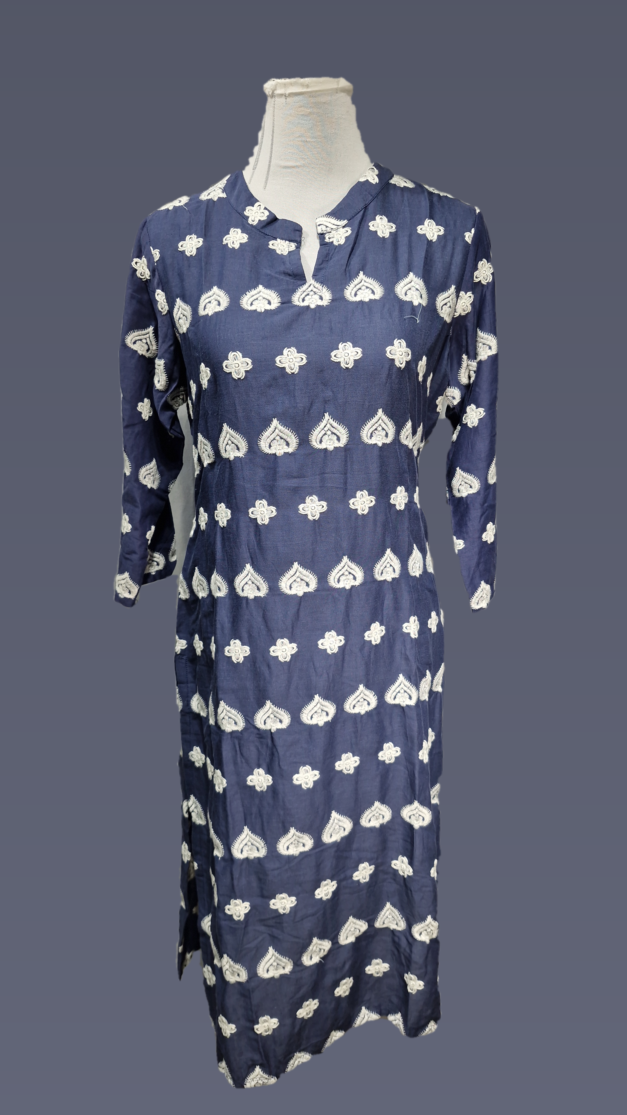 BN Blue Long Kurta Kurta