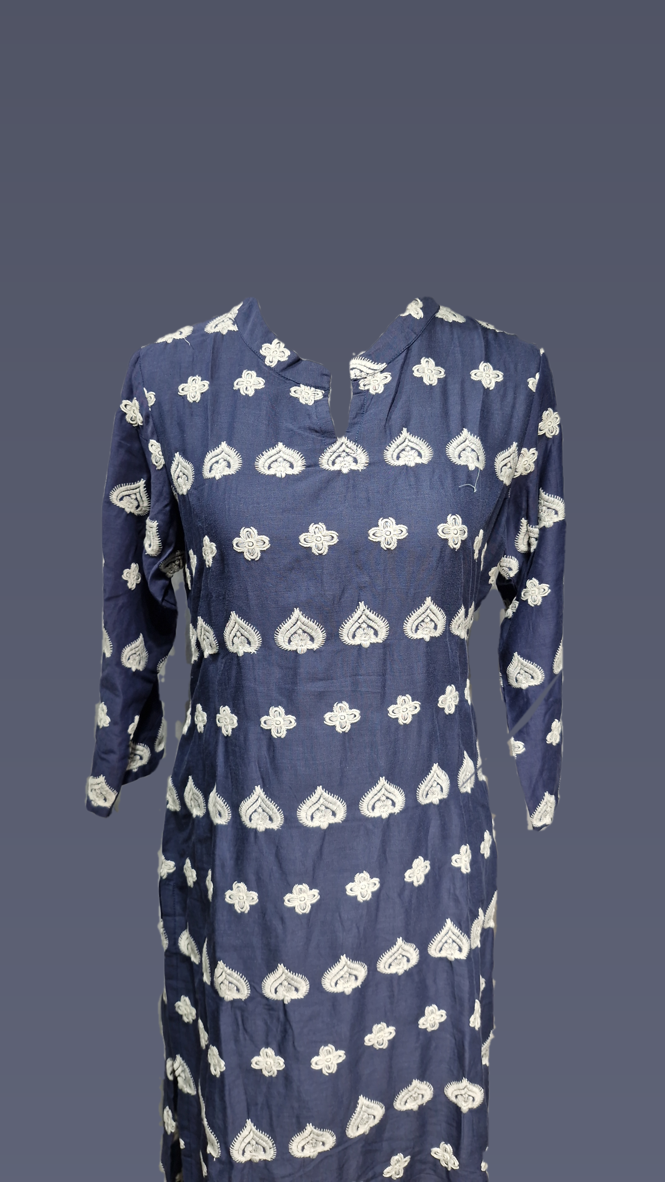 BN Blue Long Kurta Kurta