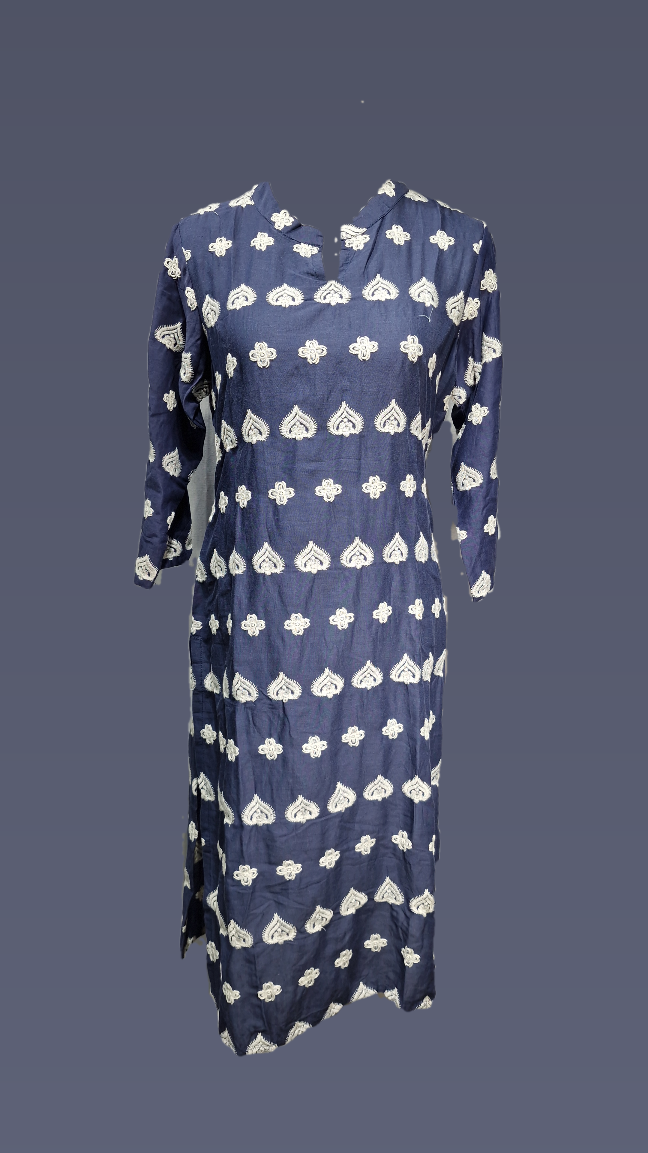 BN Blue Long Kurta Kurta