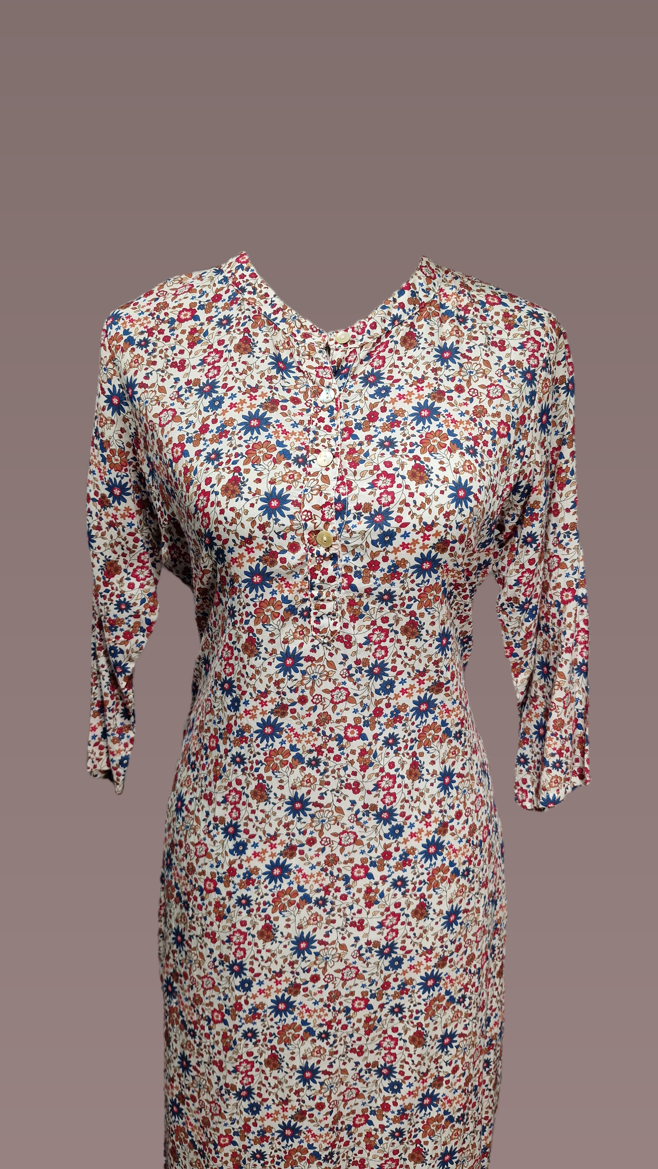 Long Flower BN MC Kurta