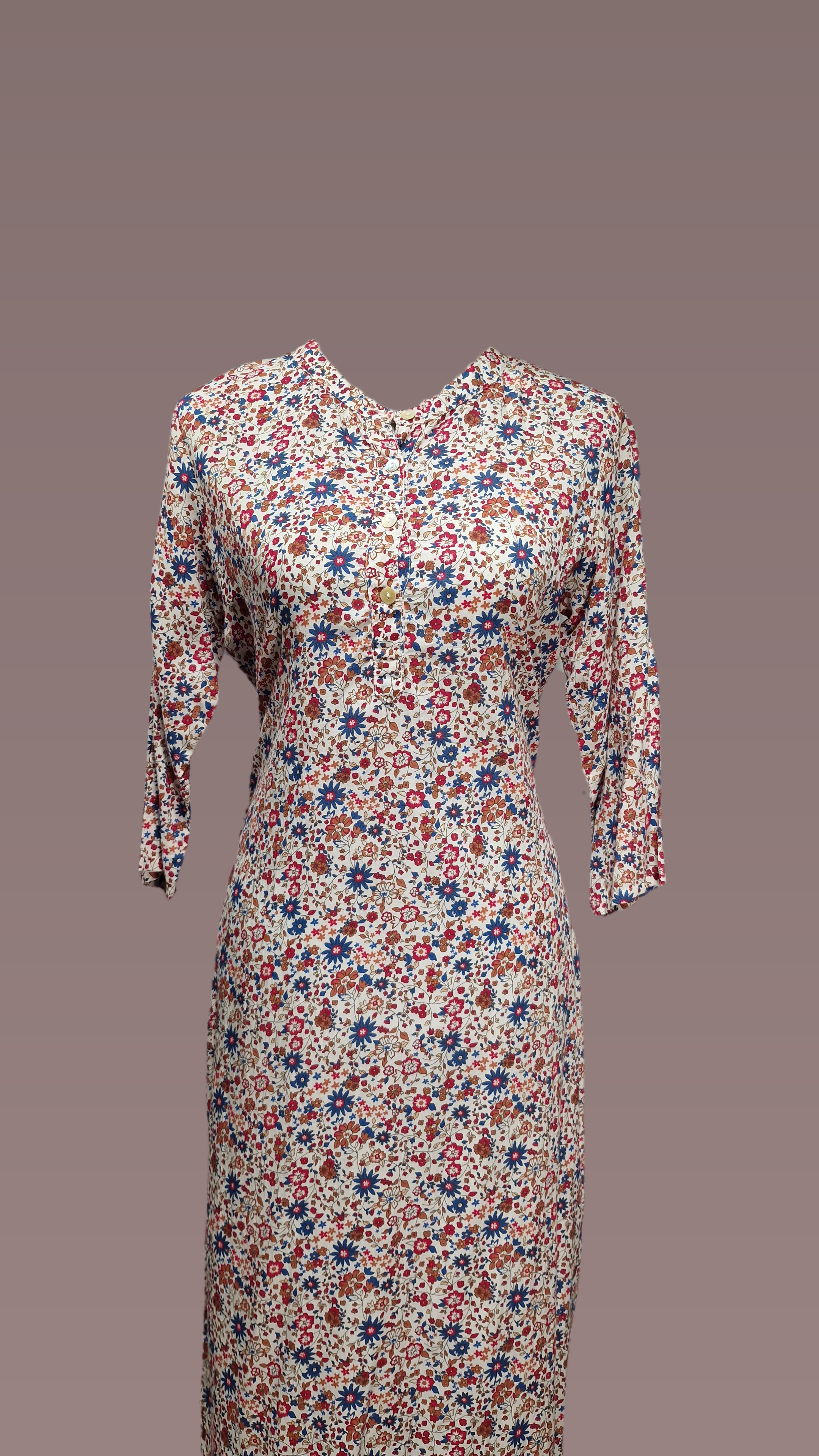 Long Flower BN MC Kurta