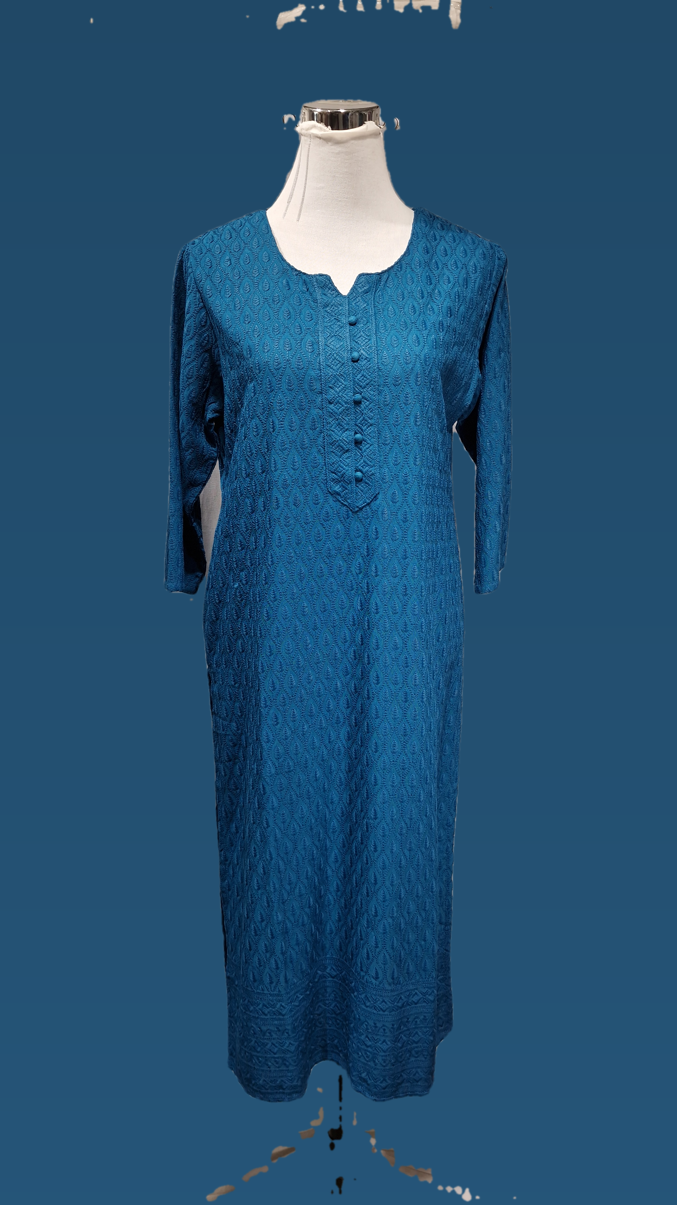 TESLA RN Long Kurti emb