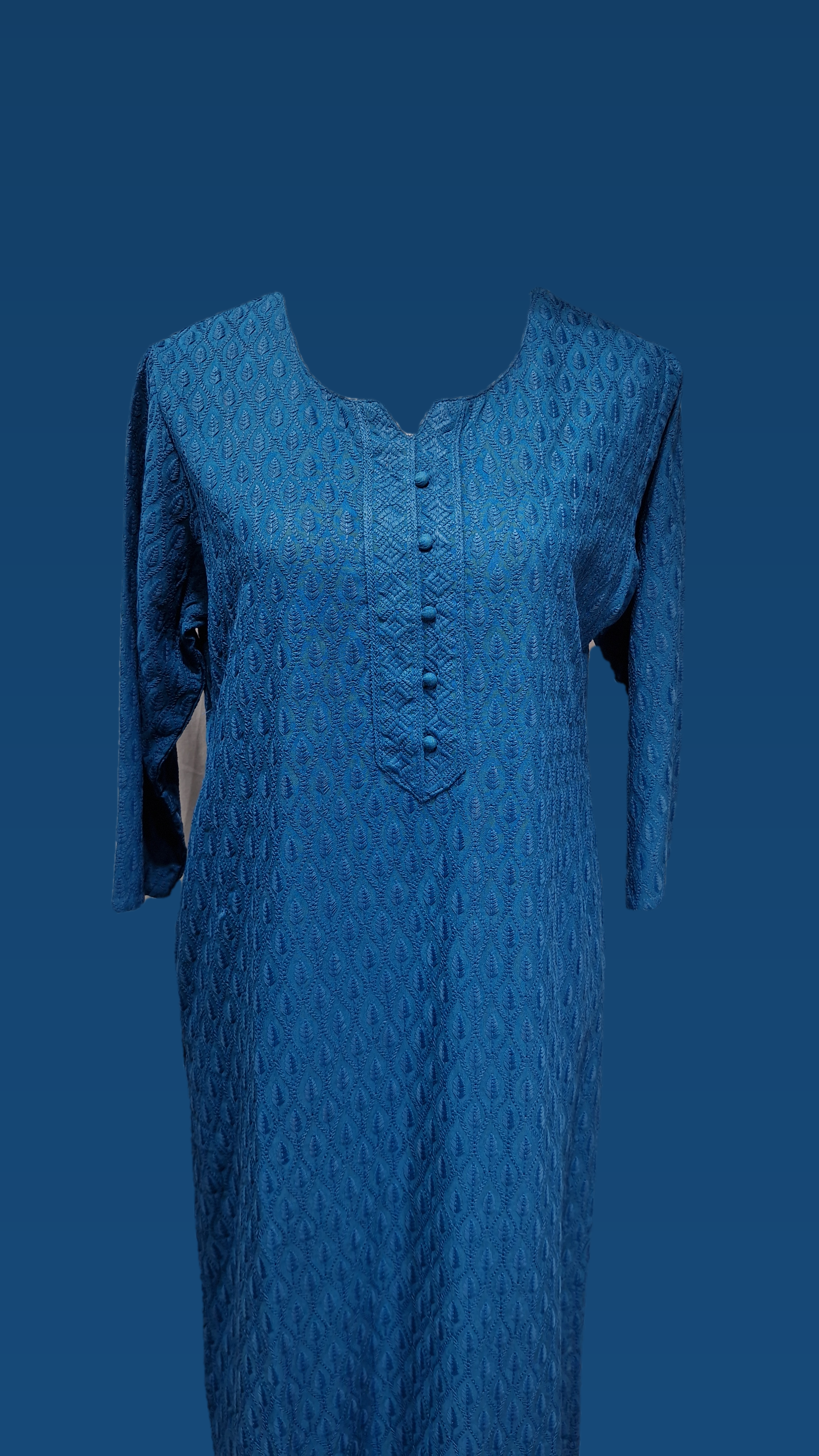 TESLA RN Long Kurti emb