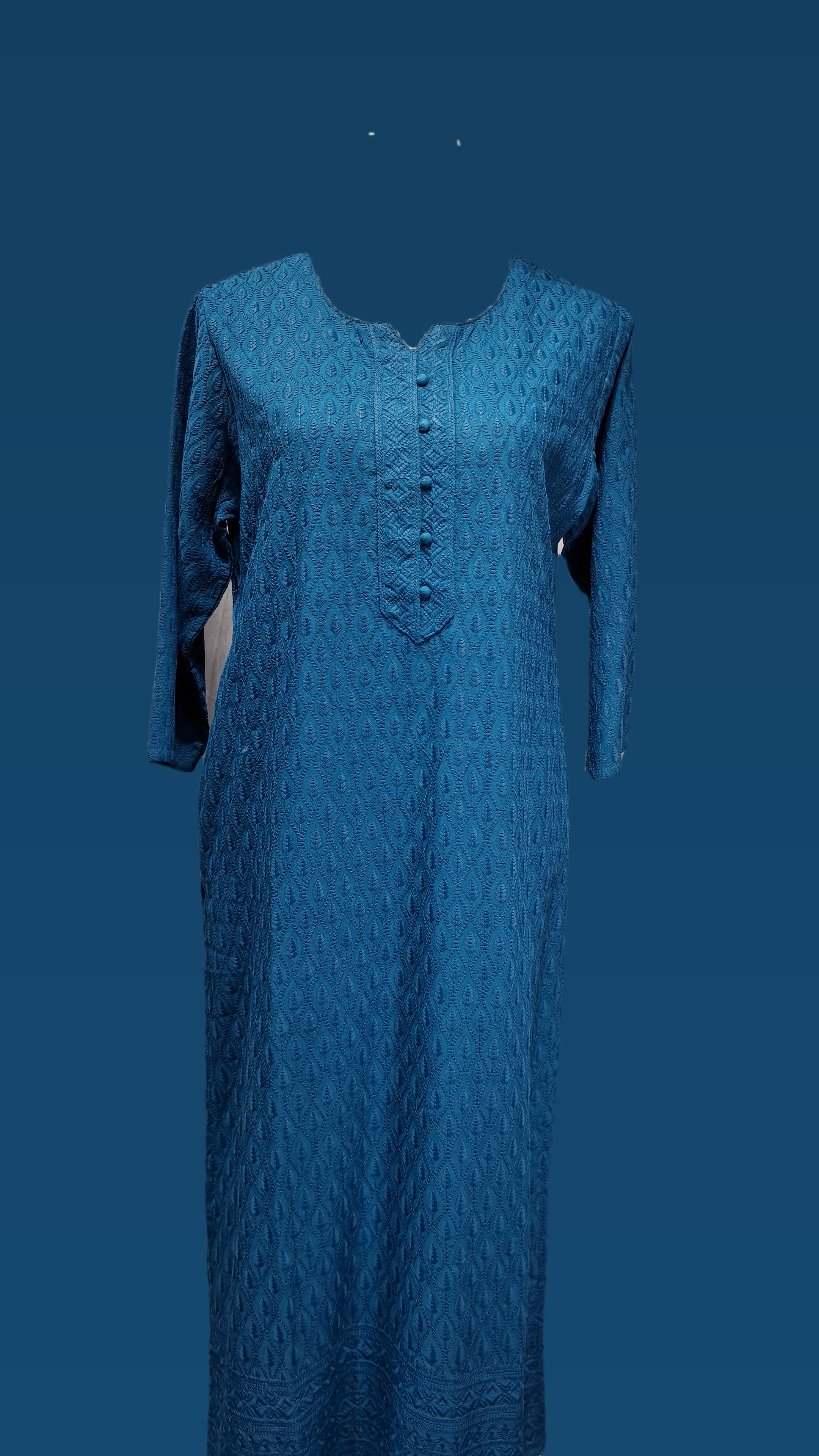 TESLA RN Long Kurti emb