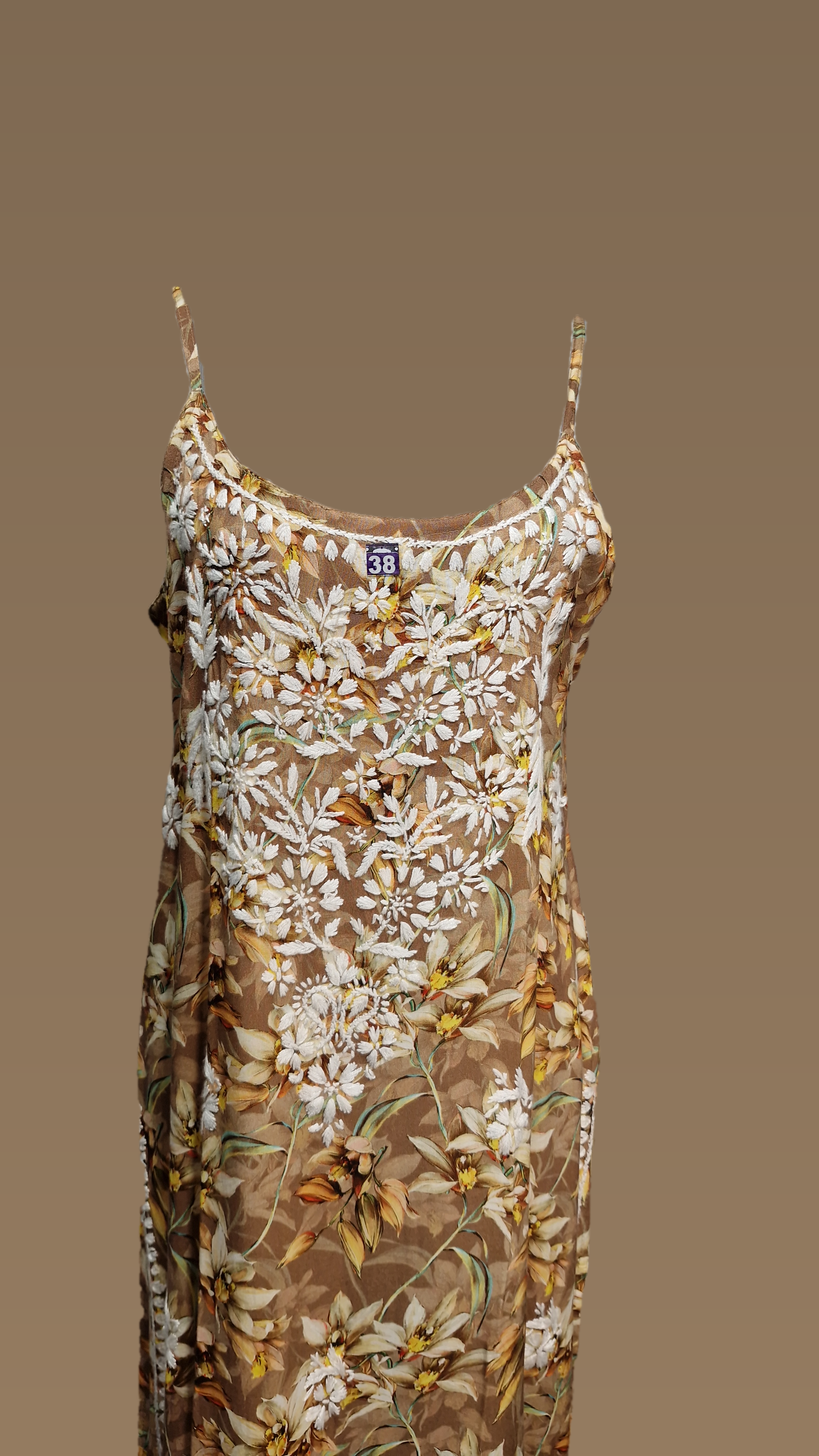 Printed Noodle Strap Kurti Strap
