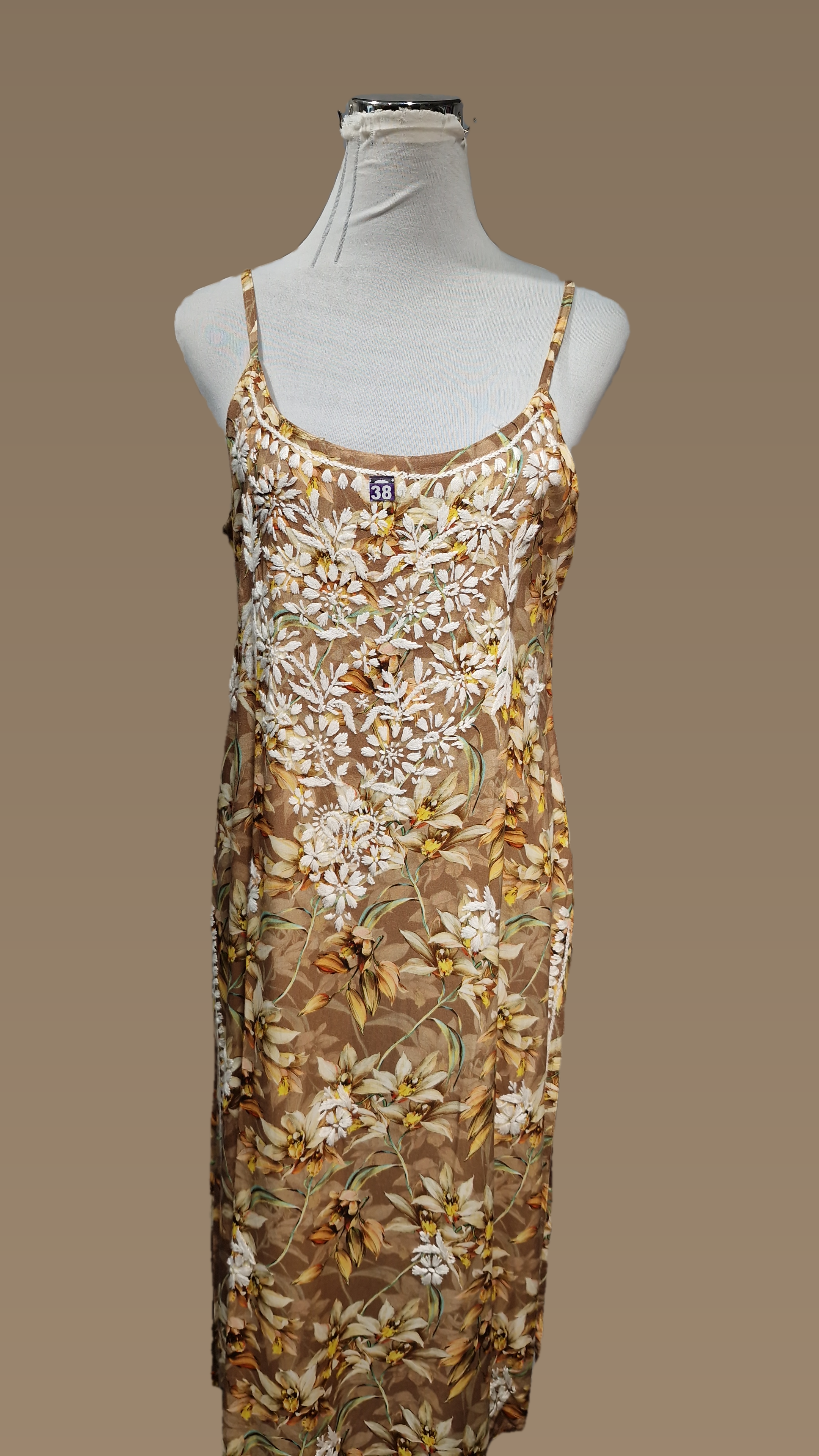 Printed Noodle Strap Kurti Strap