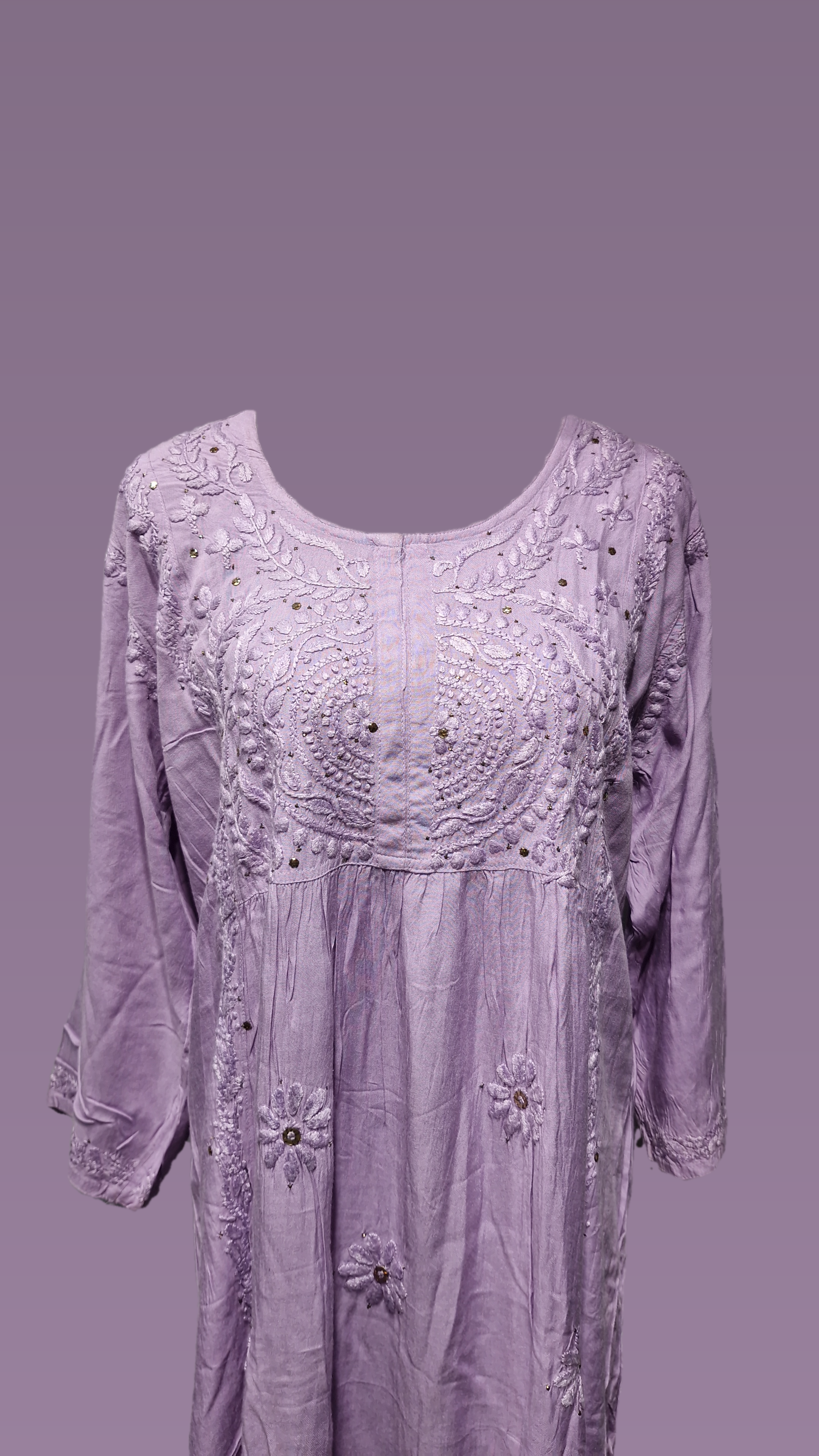 Nyra Cut Rayon Kurti CK