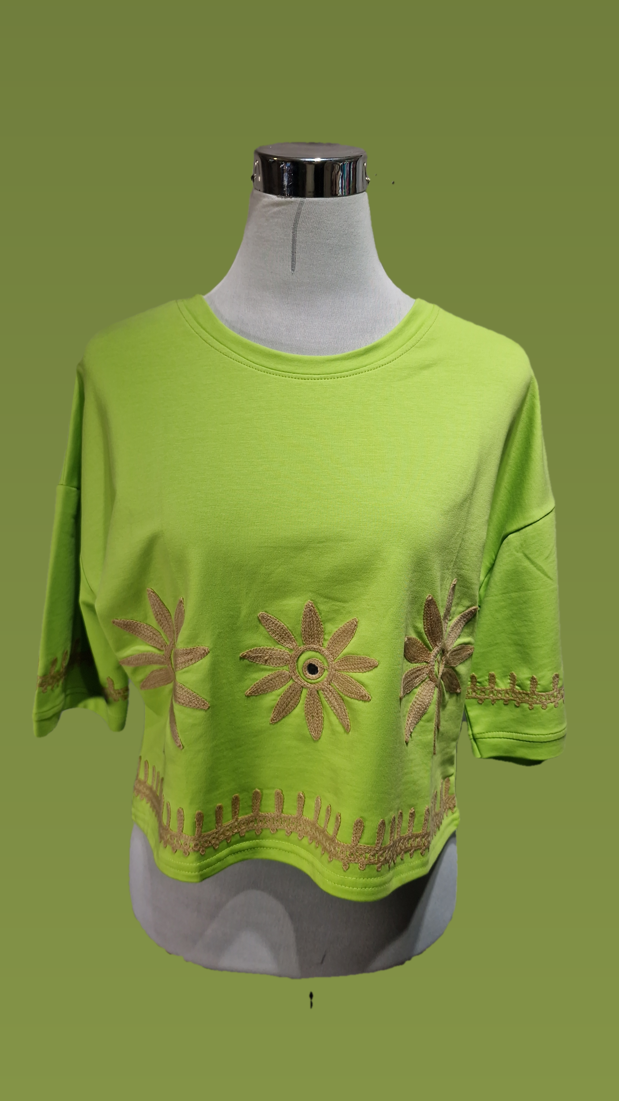 ShirtEMB Crop T shirt