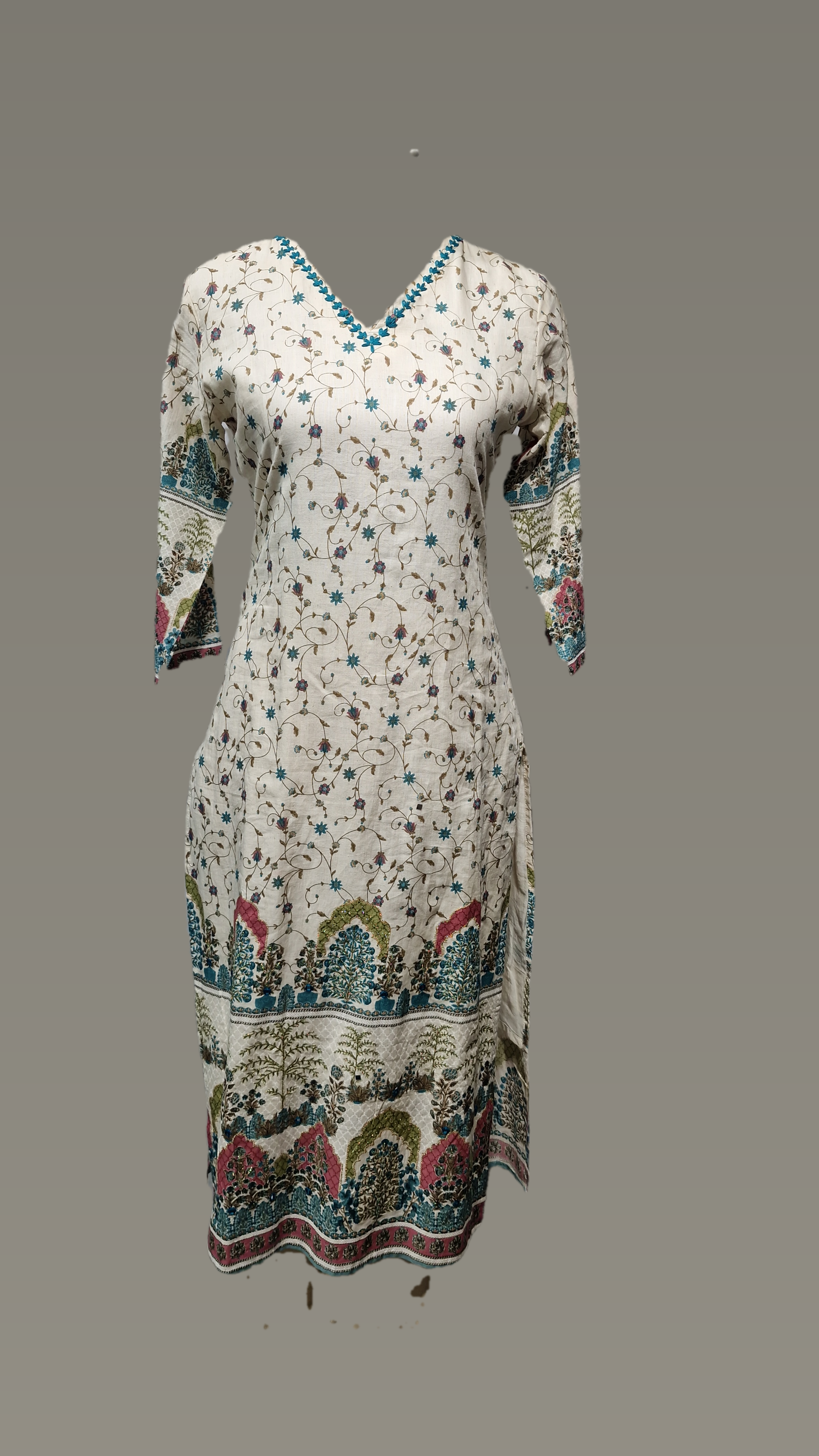 VN Phulkari BA EMB Suit A1 Suit