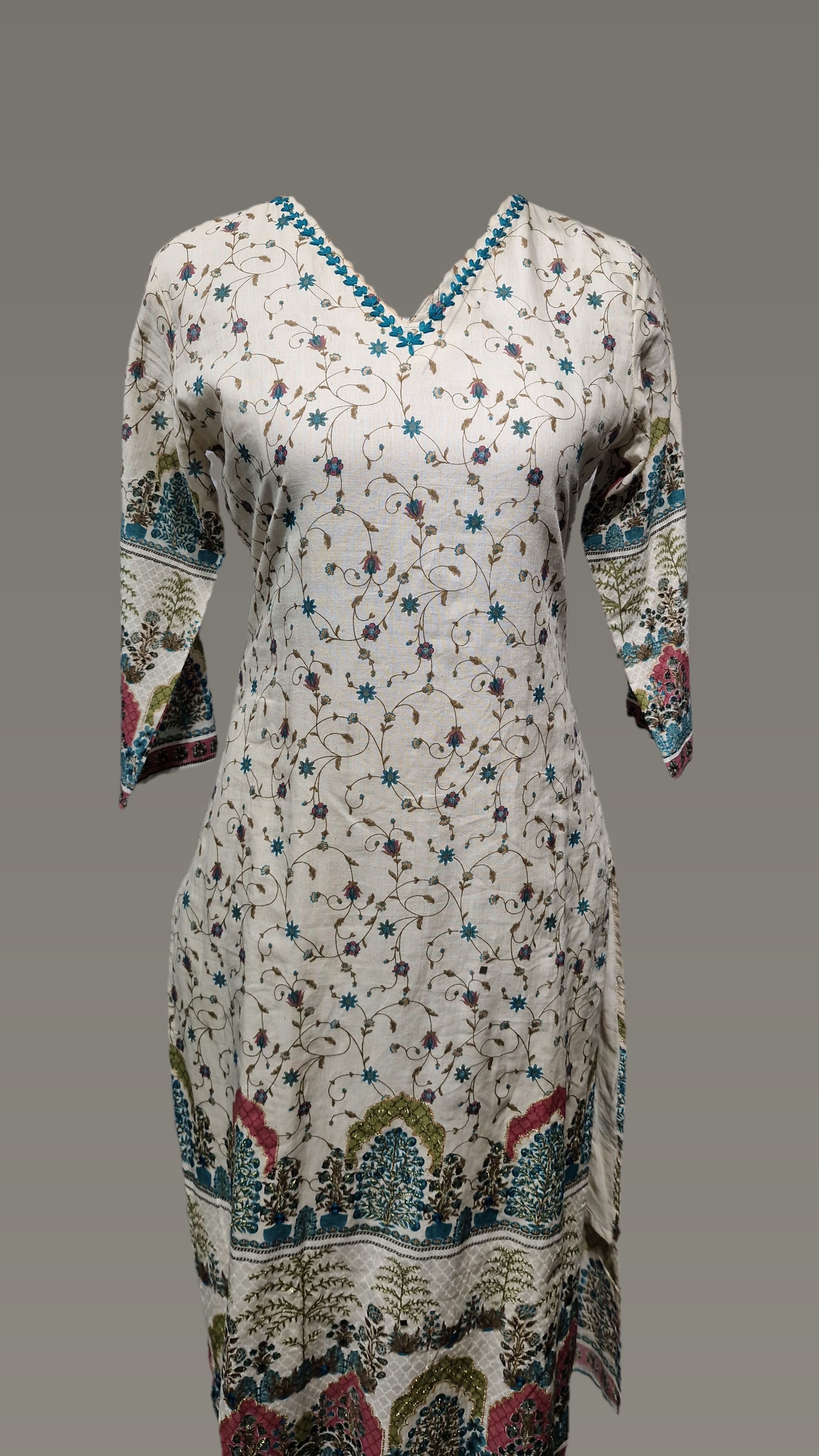 VN Phulkari BA EMB Suit A1 Suit