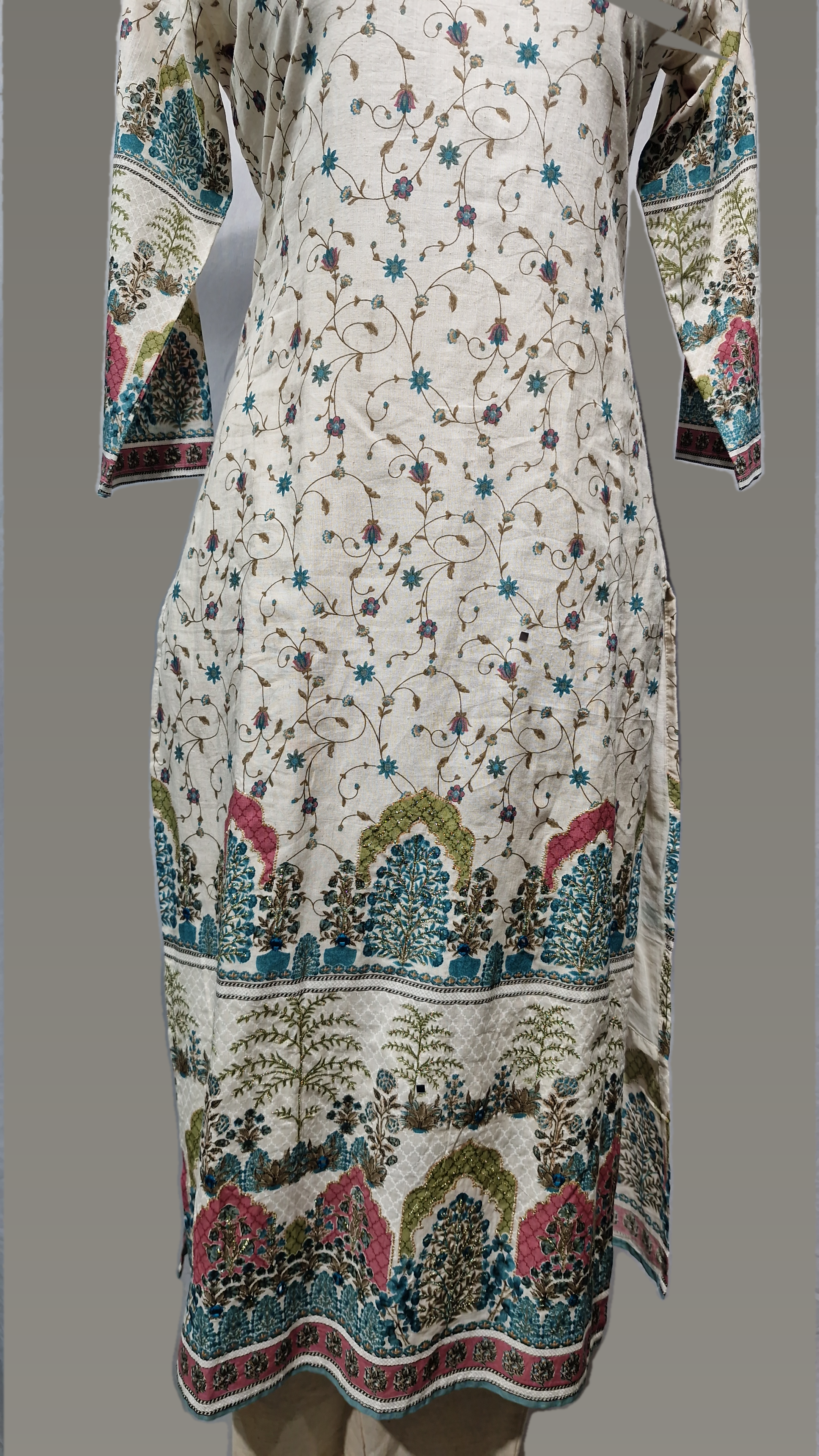 VN Phulkari BA EMB Suit A1 Suit