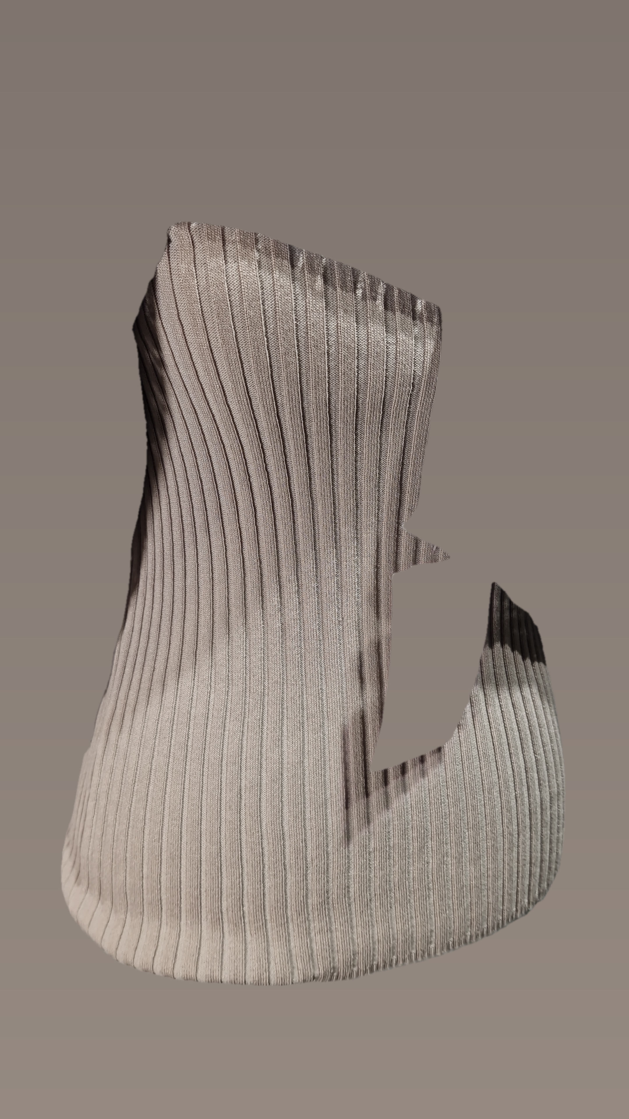 knitting ponchu cami top Crop Top