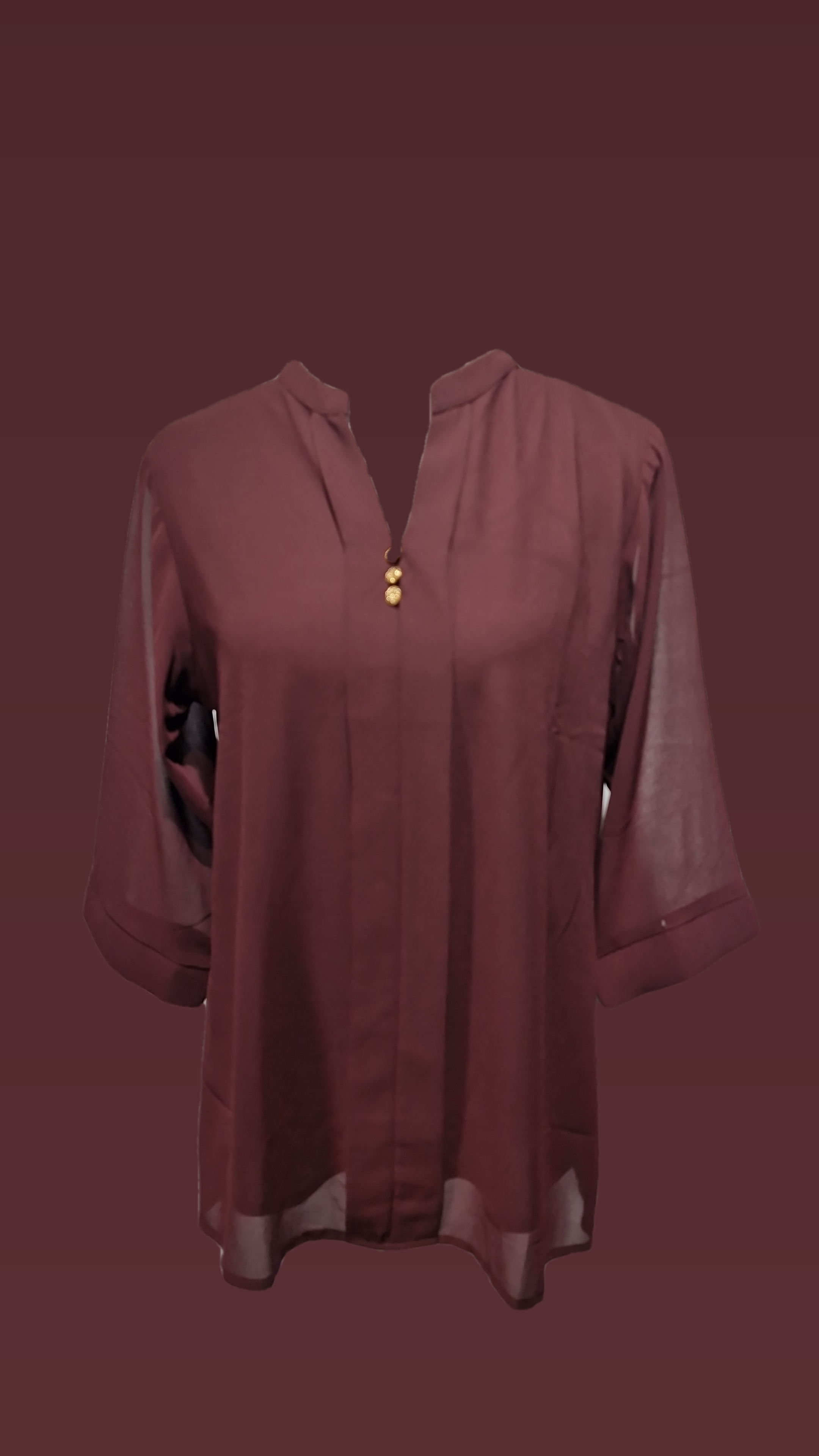 synthatic Pleated Big size Top BN HC