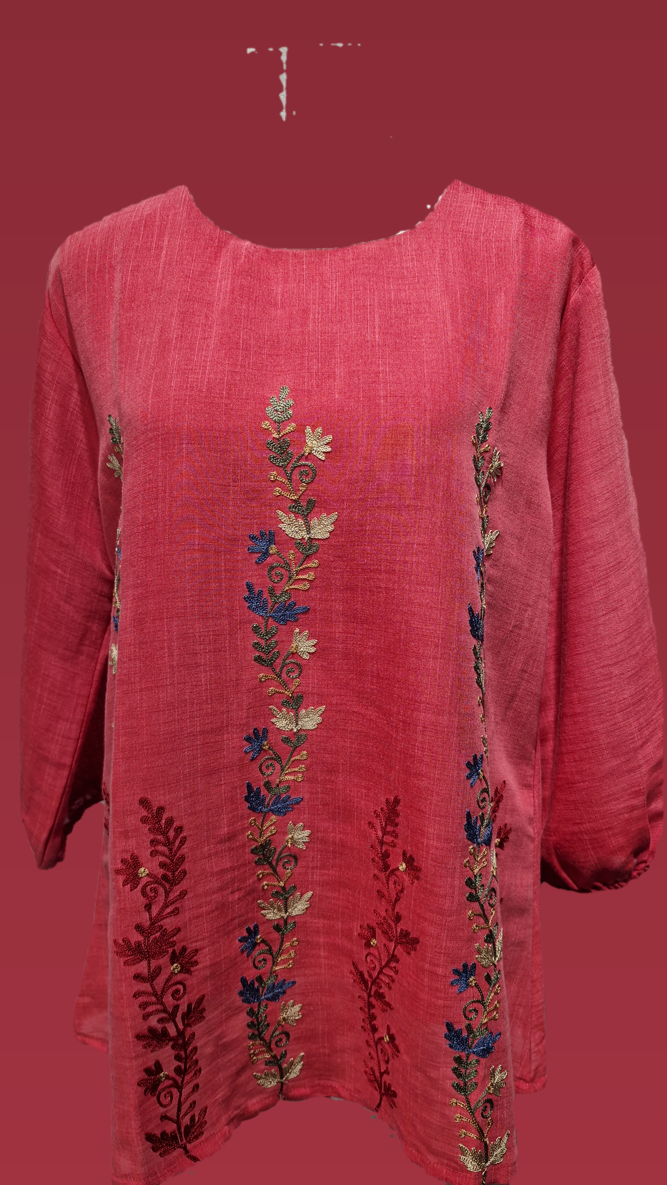 Cotton EMB HC BIG Size Top B-Top