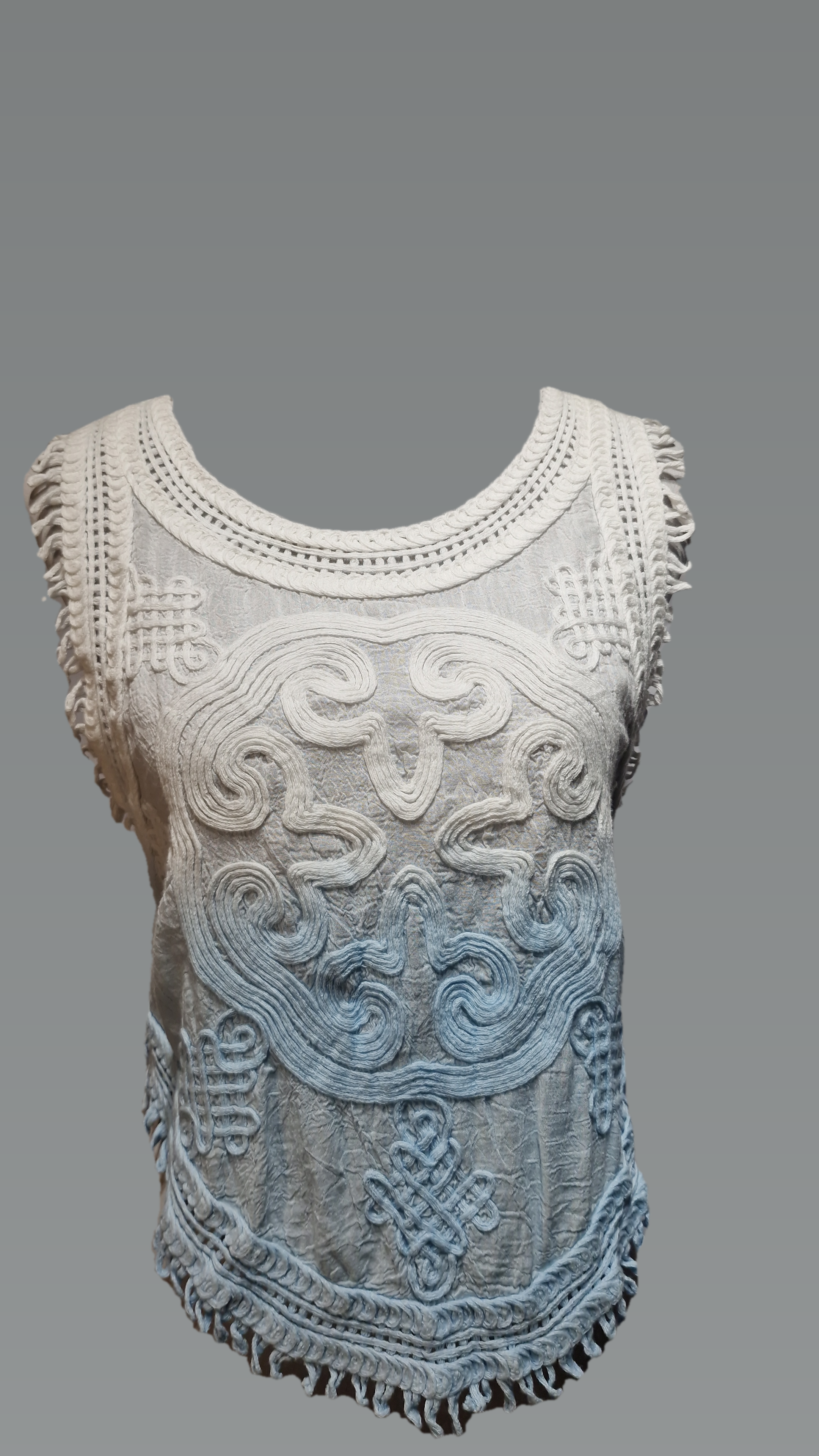 TopEMB Cotton Sleeve Less Top