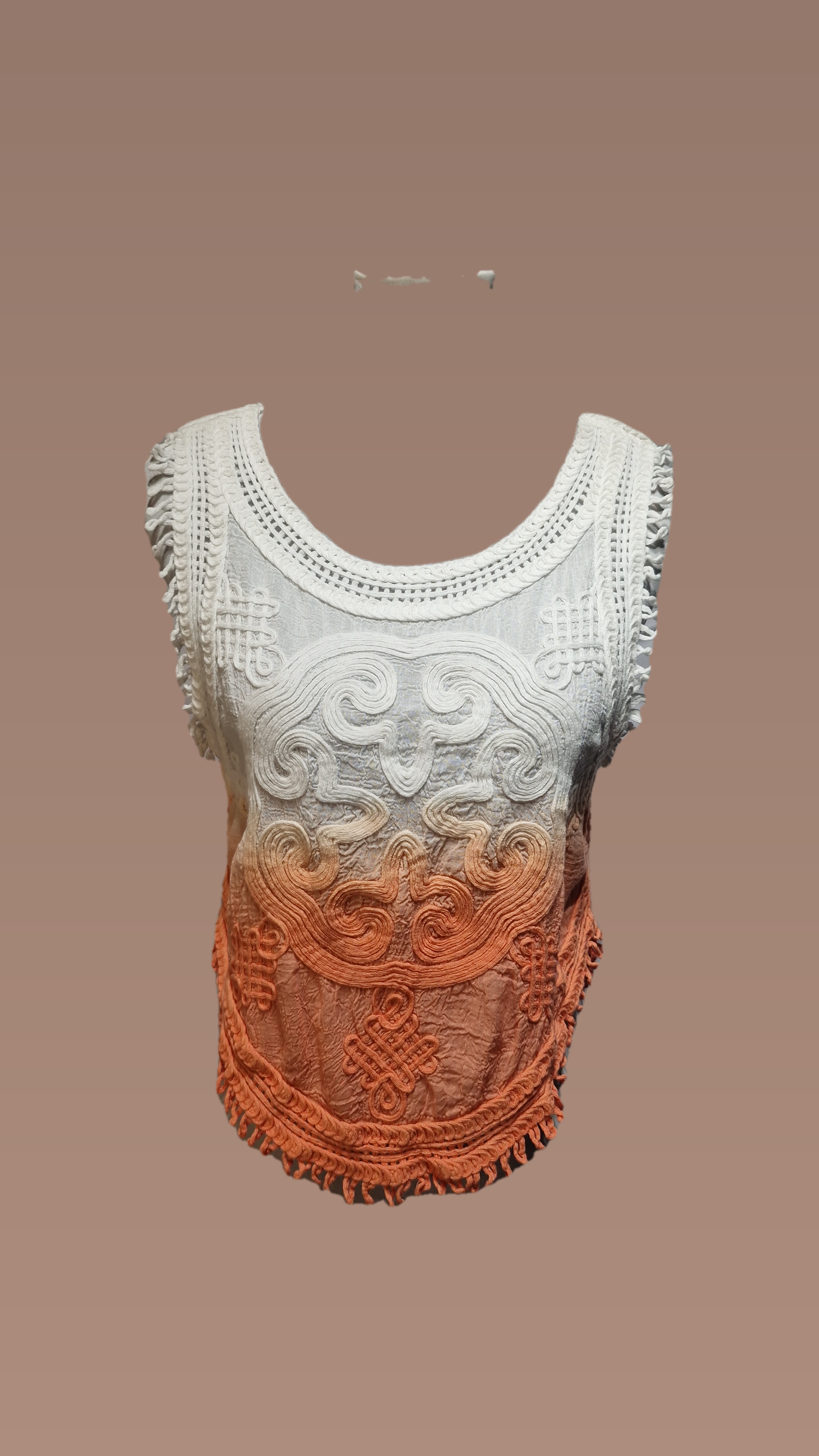 TopEMB Cotton Sleeve Less Top