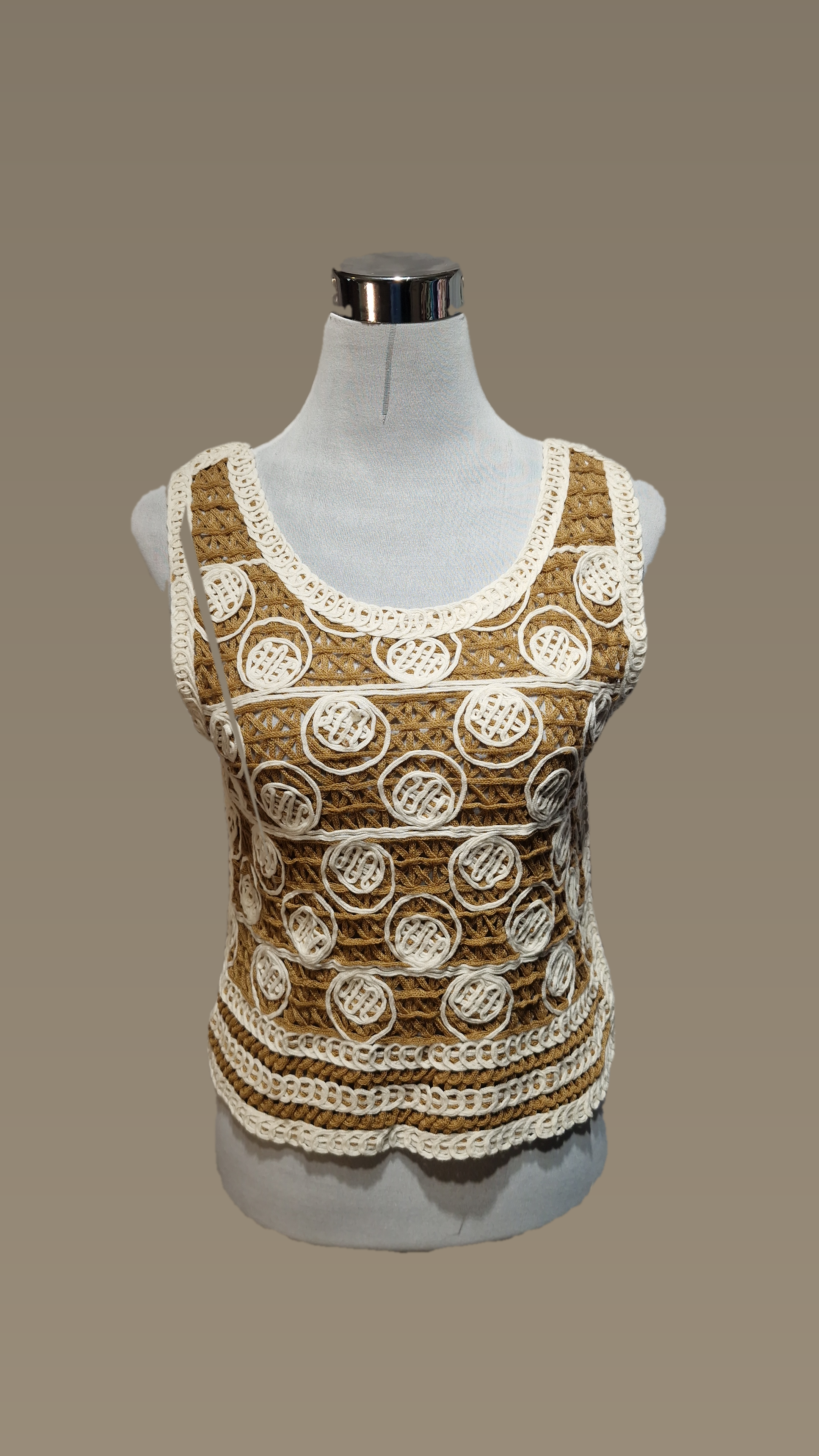 TopCrochet Sleeve Less Top