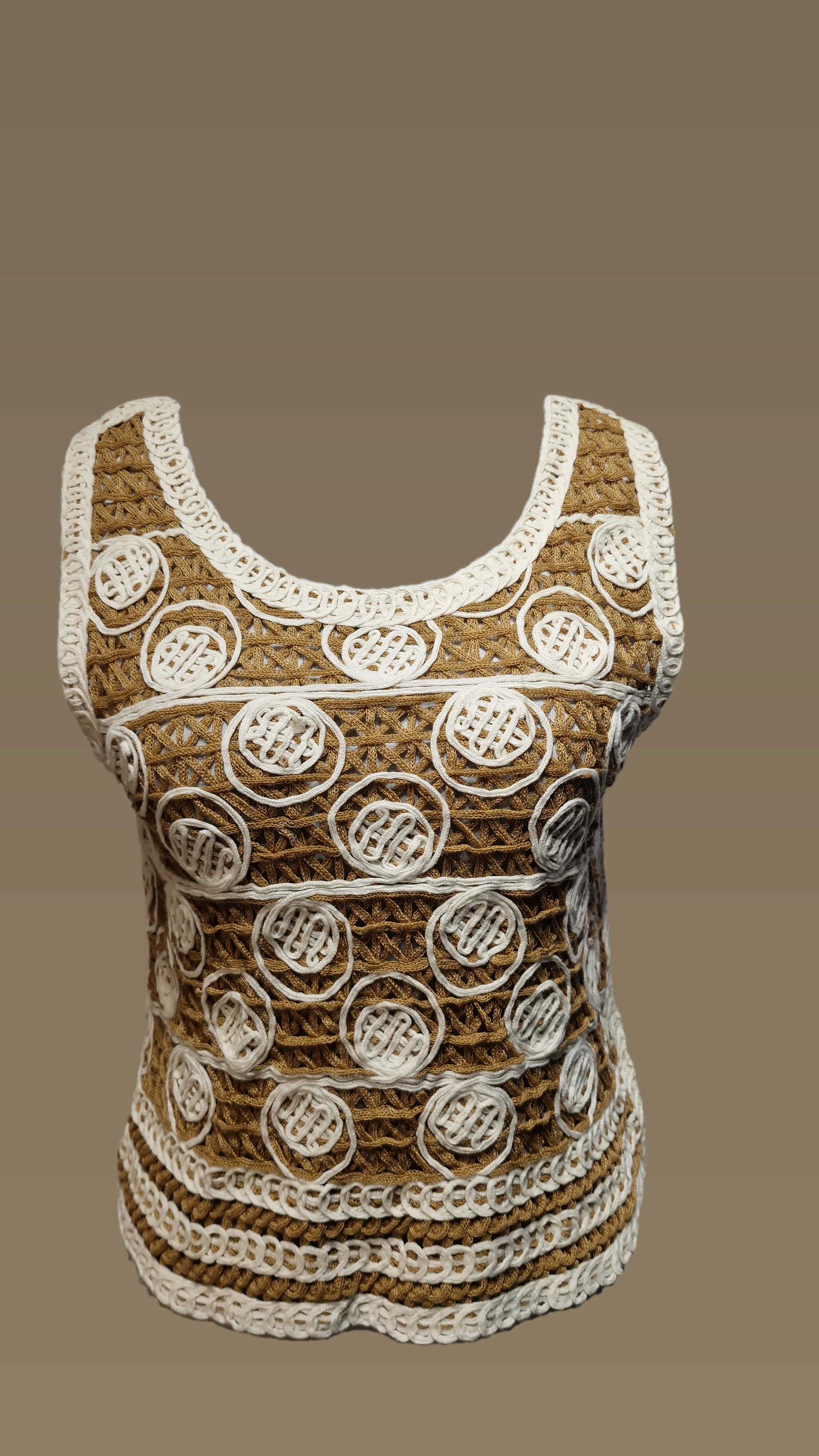 TopCrochet Sleeve Less Top