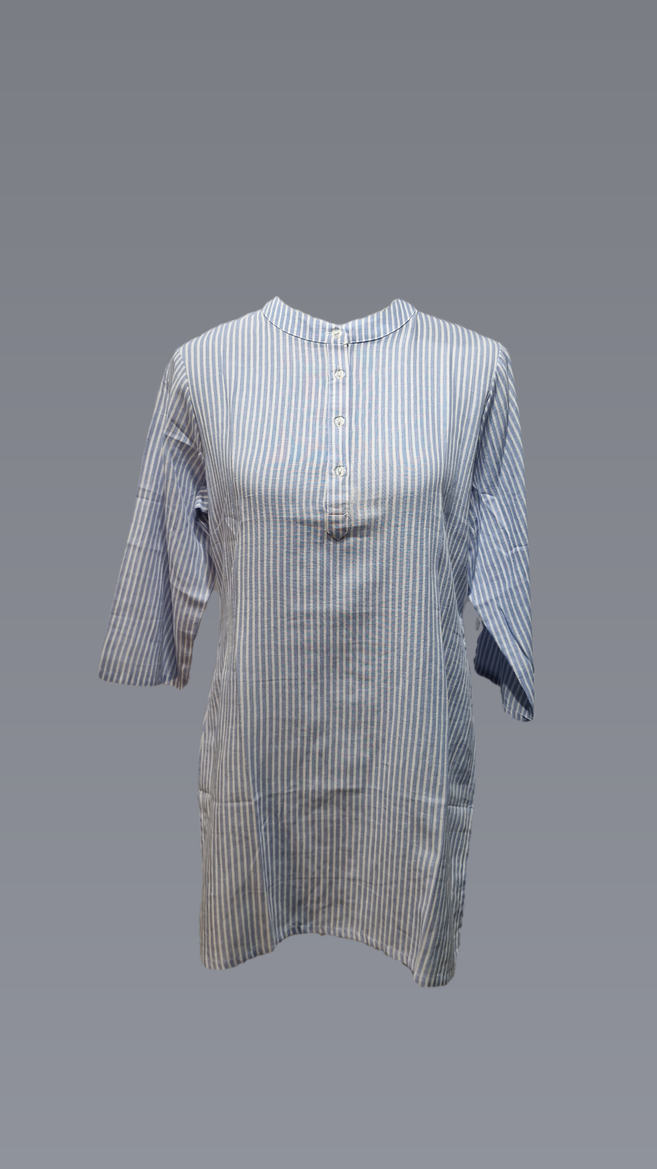 Small Striped Shirt Kurti