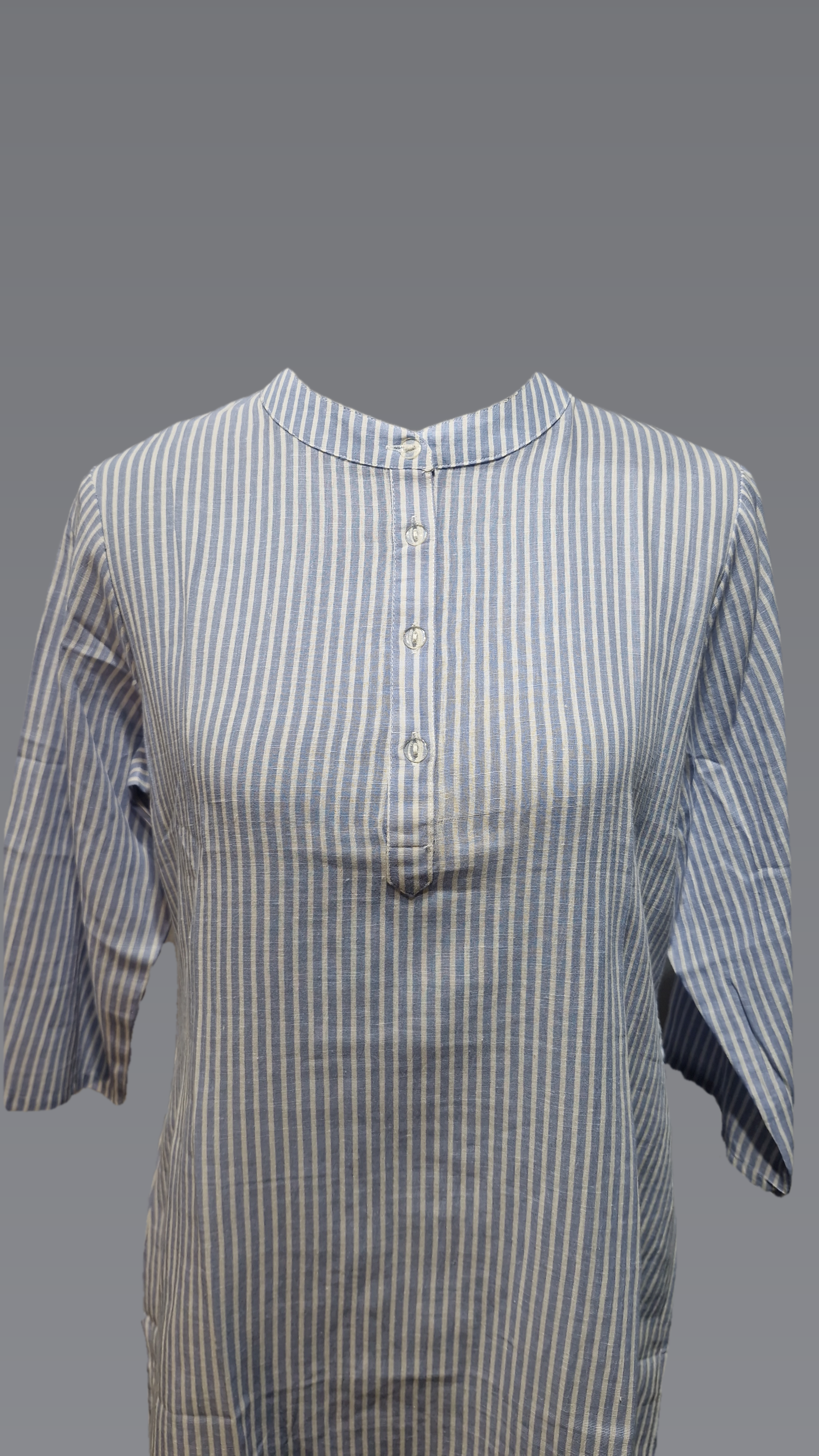 Small Striped Shirt Kurti