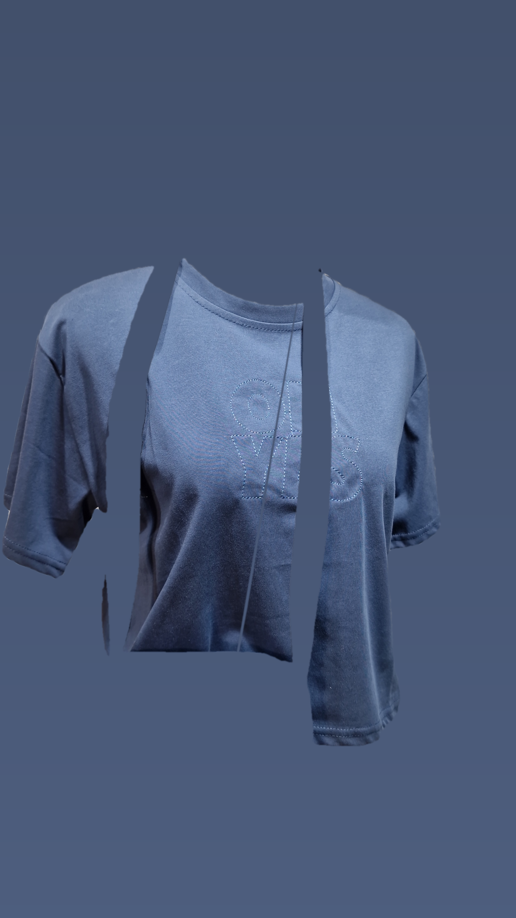 Crop T-shirt with Bag