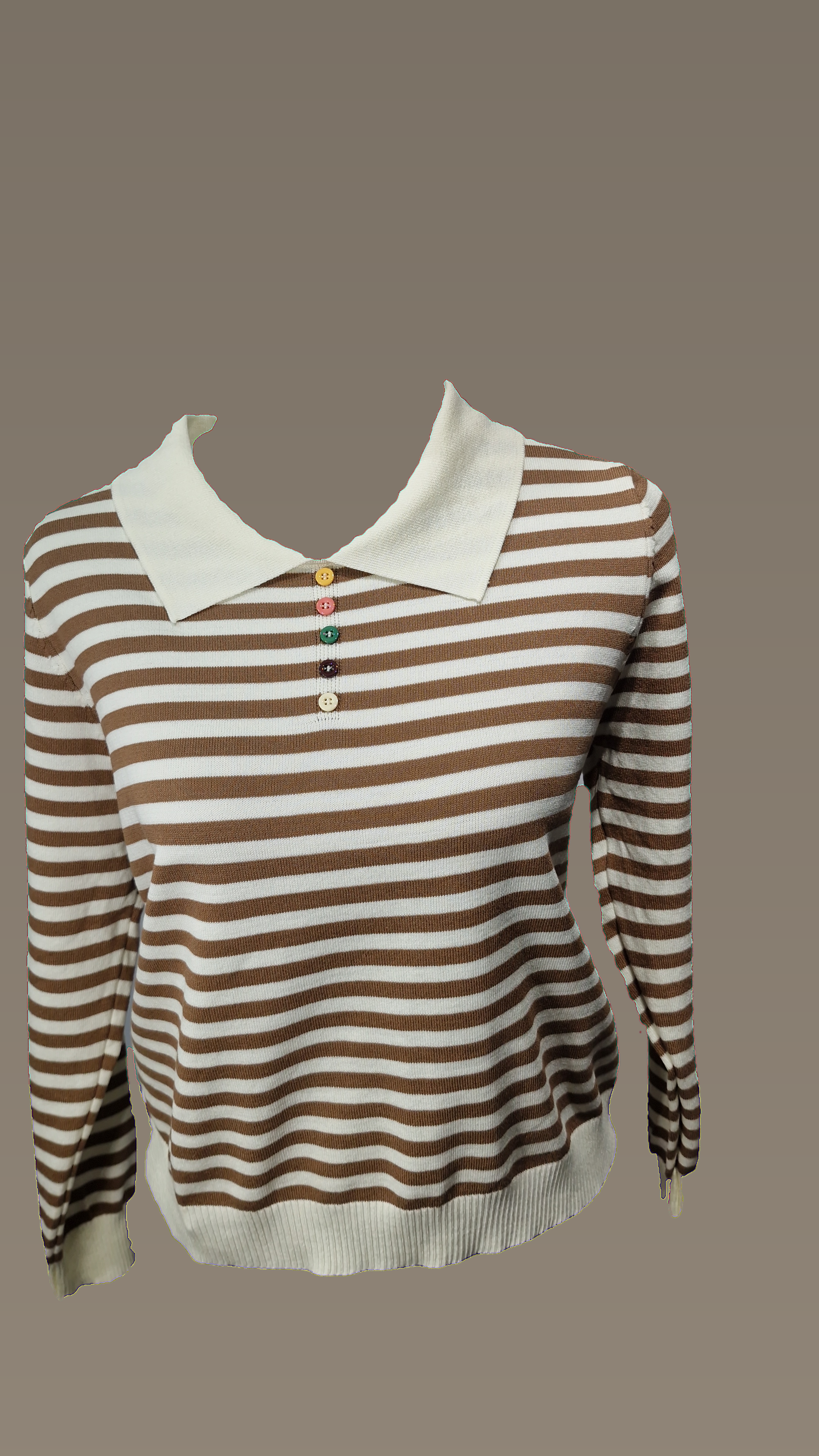 Polo Crop Tshirt top Top