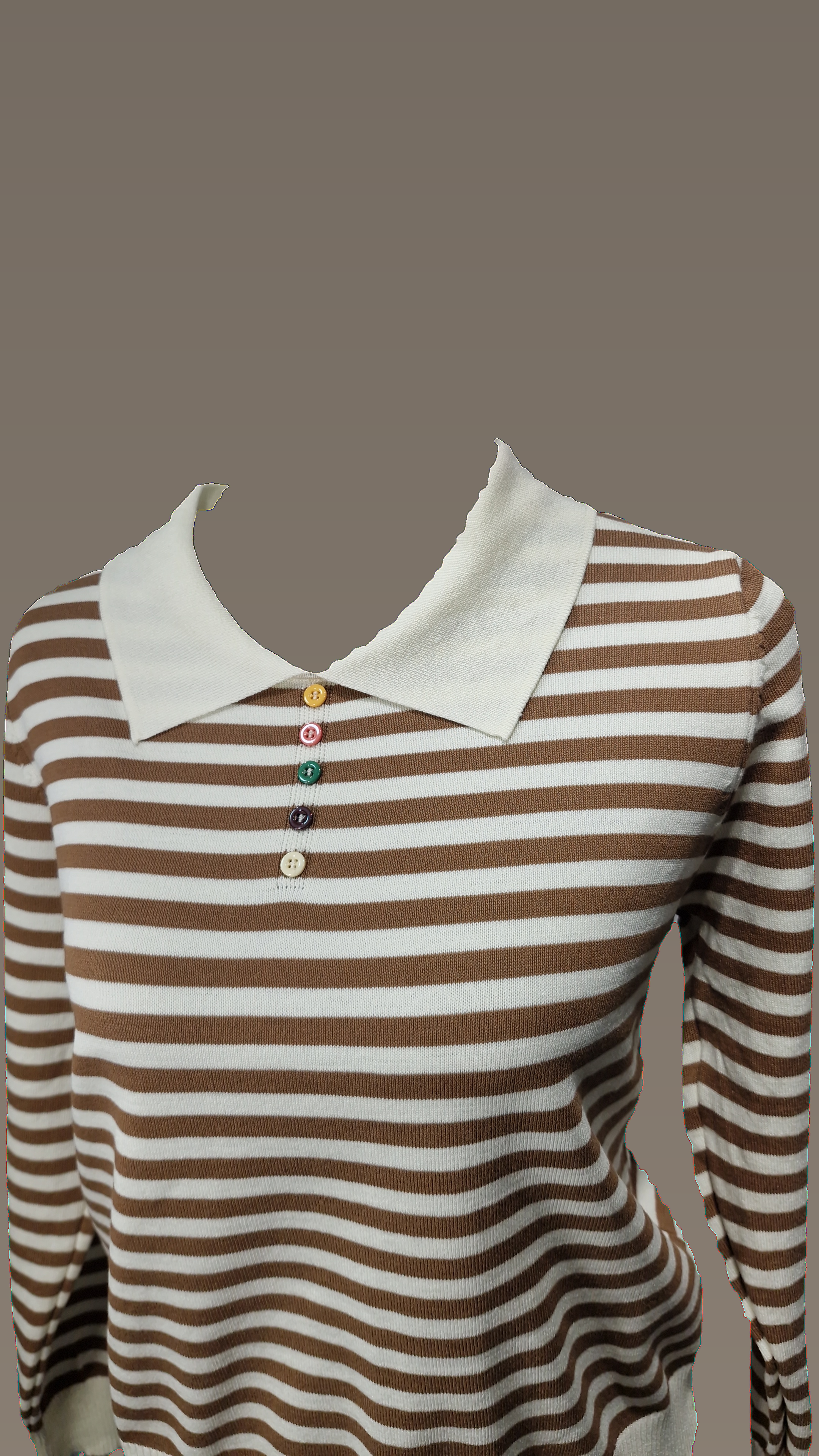 Polo Crop Tshirt top Top