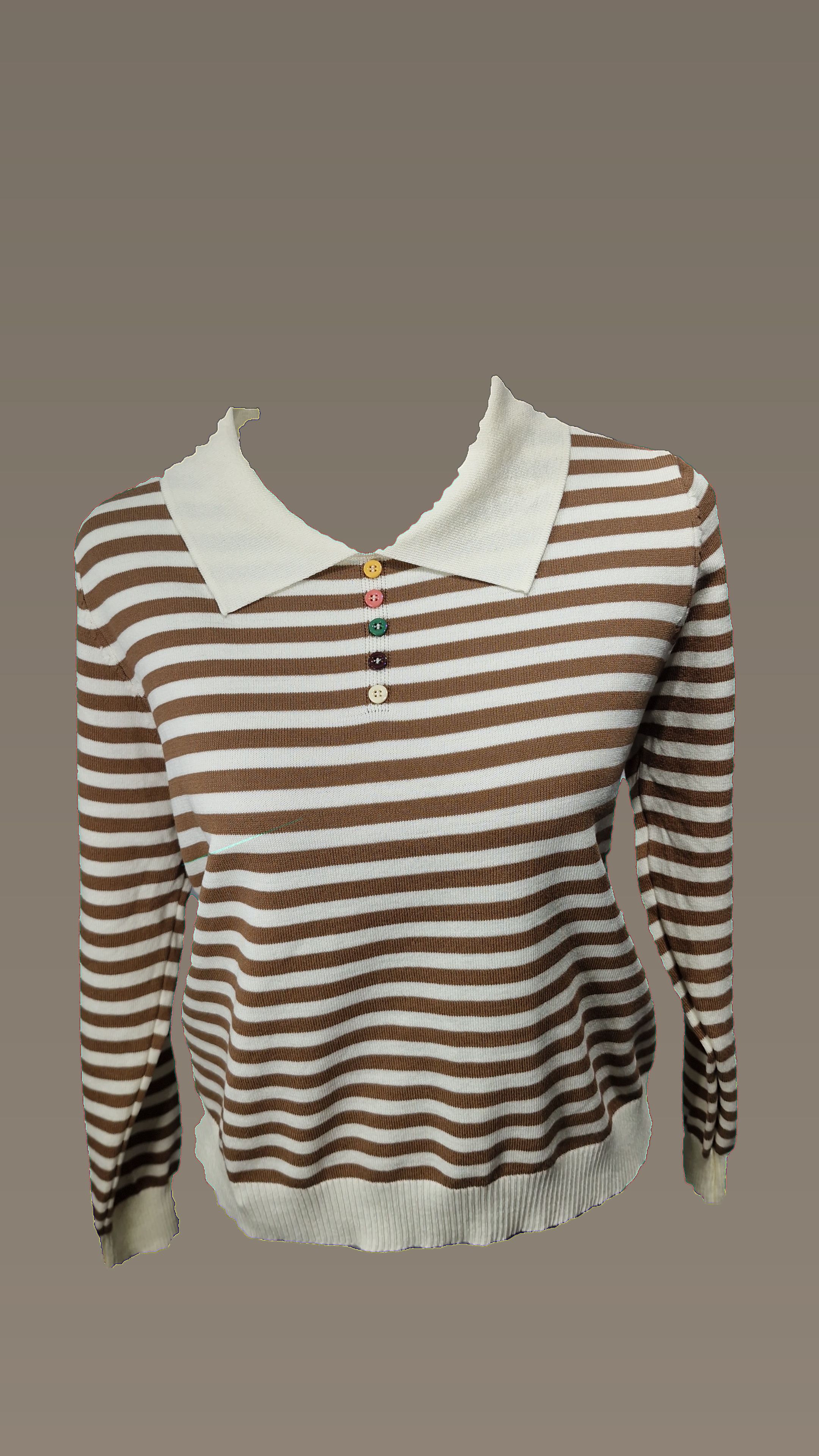 Polo Crop Tshirt top Top