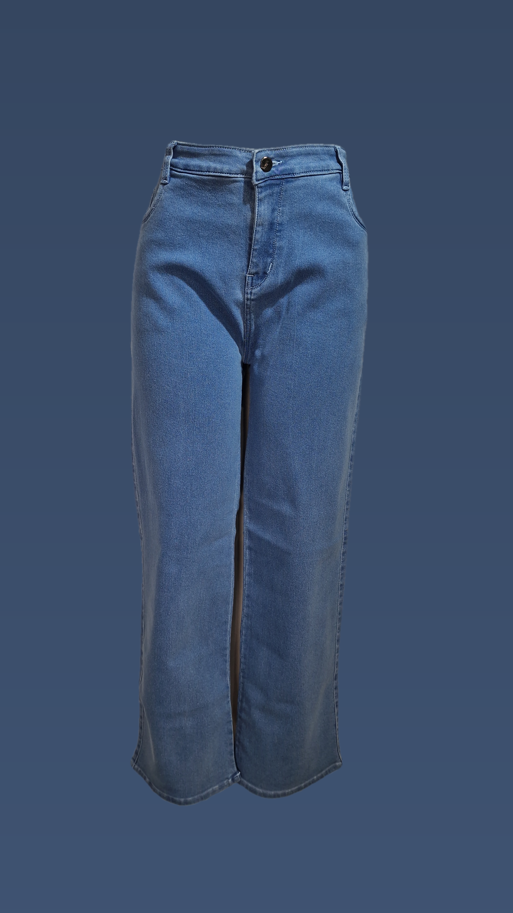 Big Size Straight LD Blue Jeans